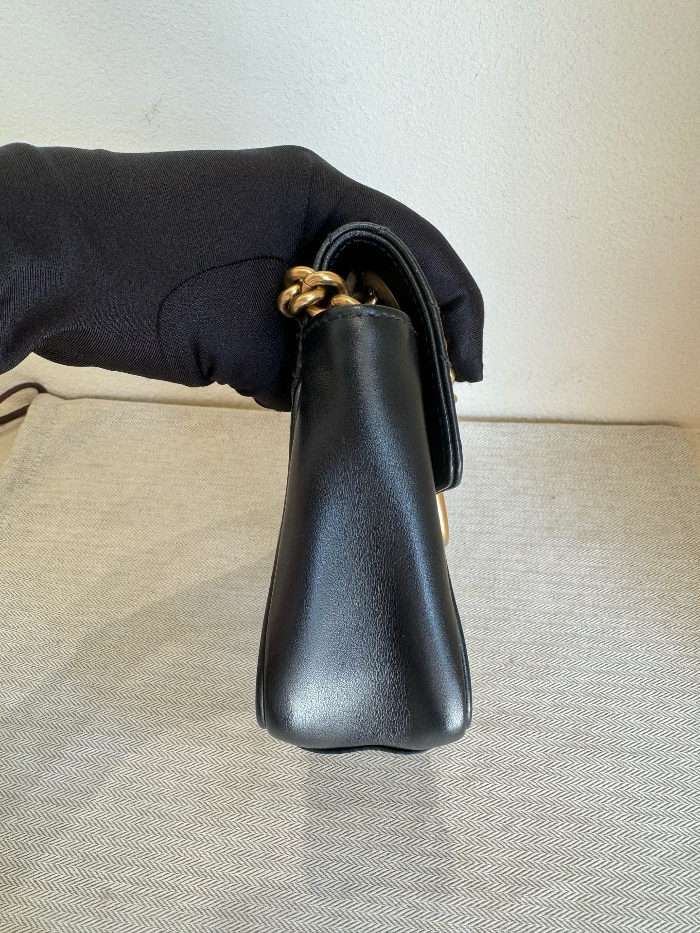 Gucci - GG Marmont - Leather - Black - (mini)