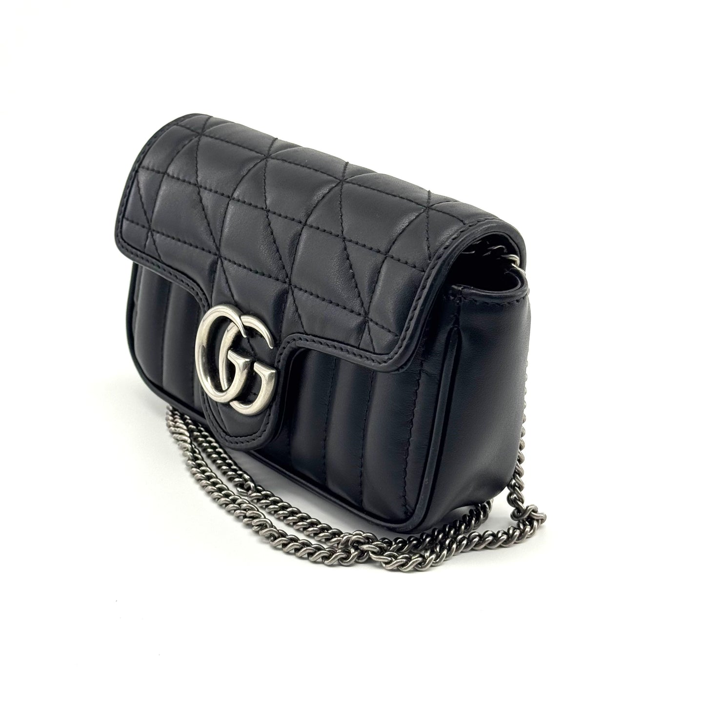 Gucci - GG Marmont - Leather - Black - (mini)