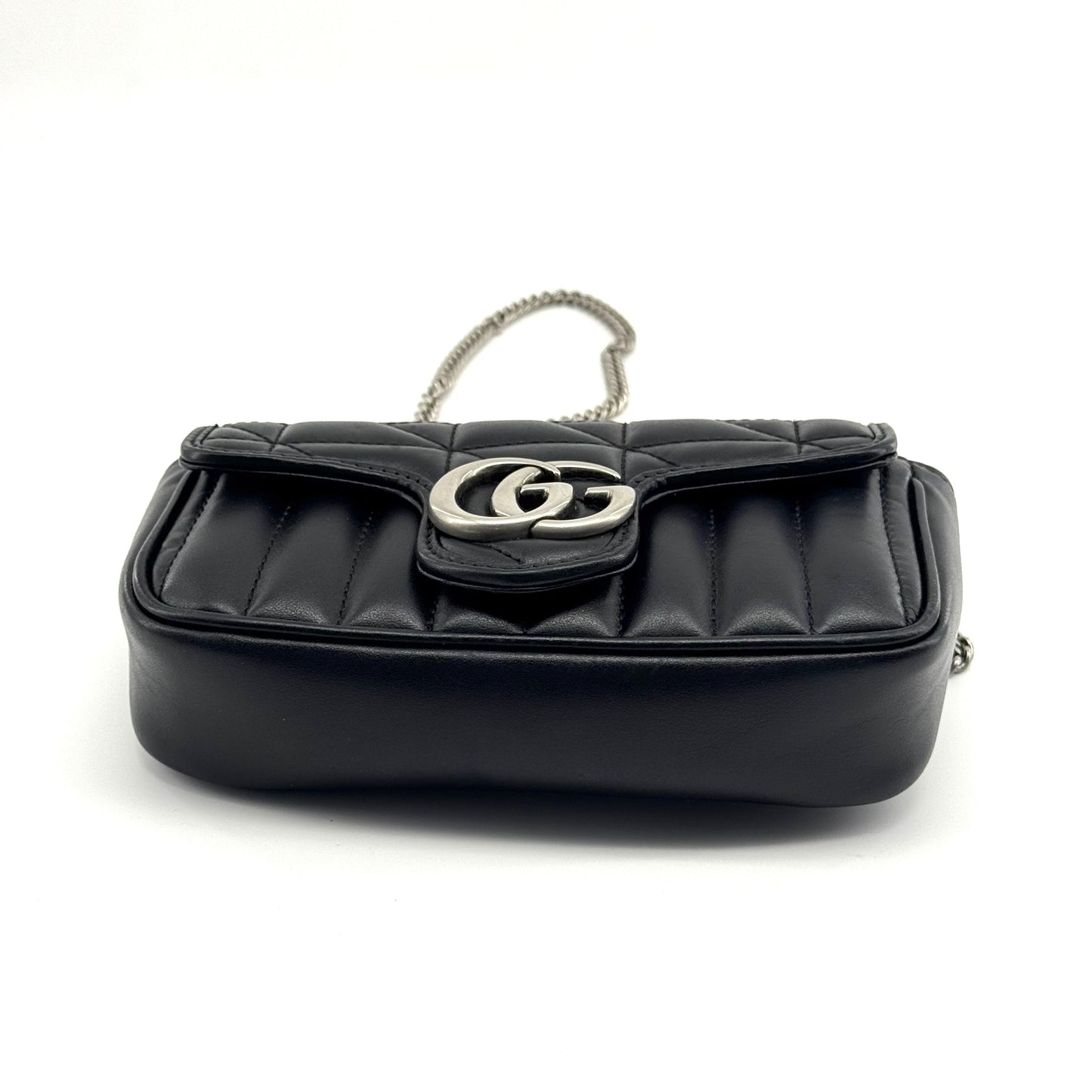 Gucci - GG Marmont - Leather - Black - (mini)