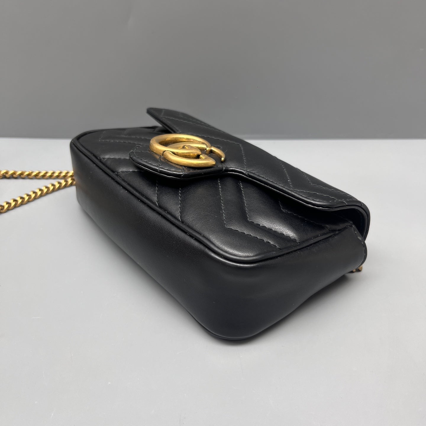 Gucci - GG Marmont - Leather - Black - (mini)