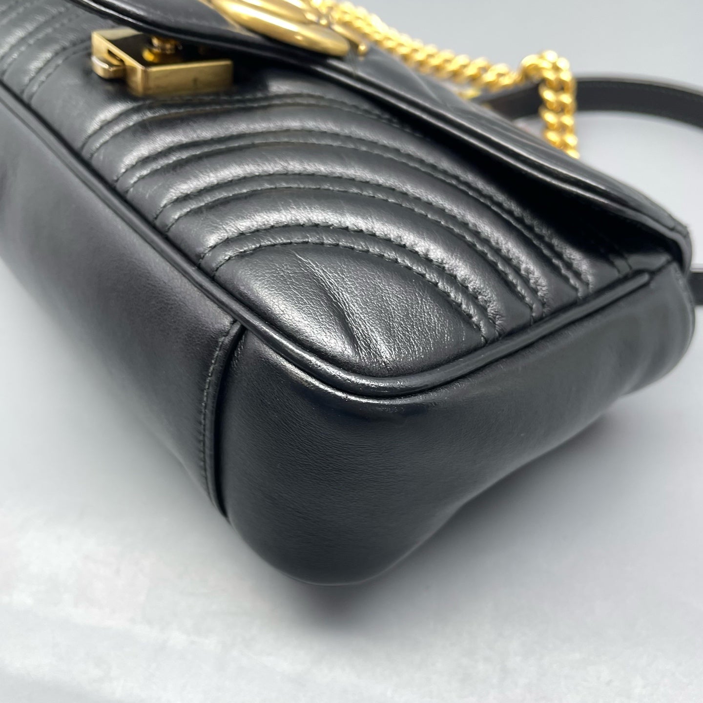 Gucci - GG Marmont - Leather - Black - (mini)