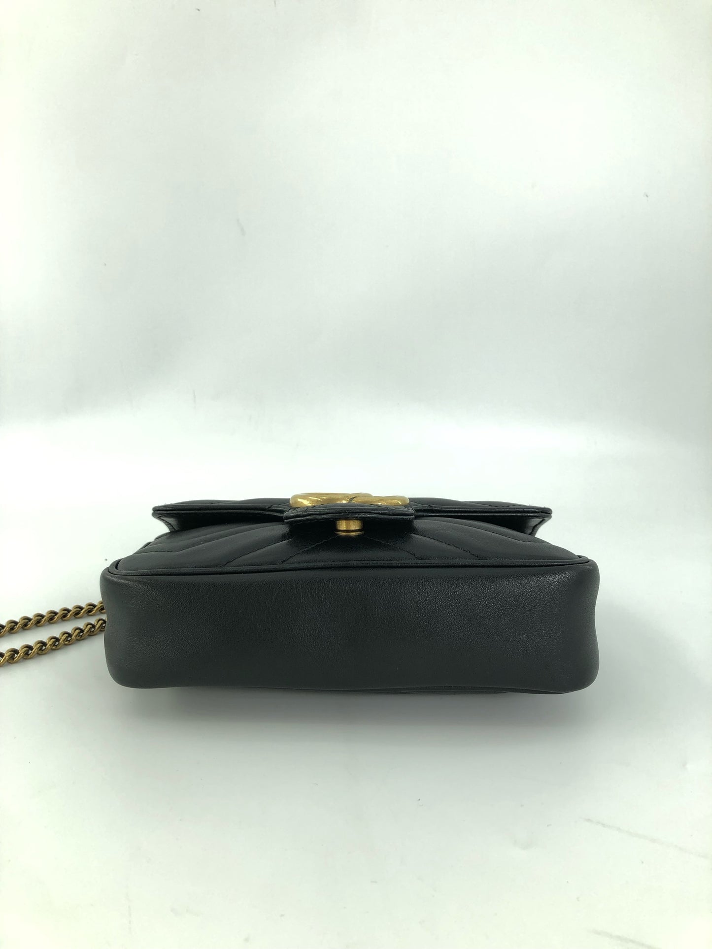 Gucci - GG Marmont - Leather - Black - (mini)