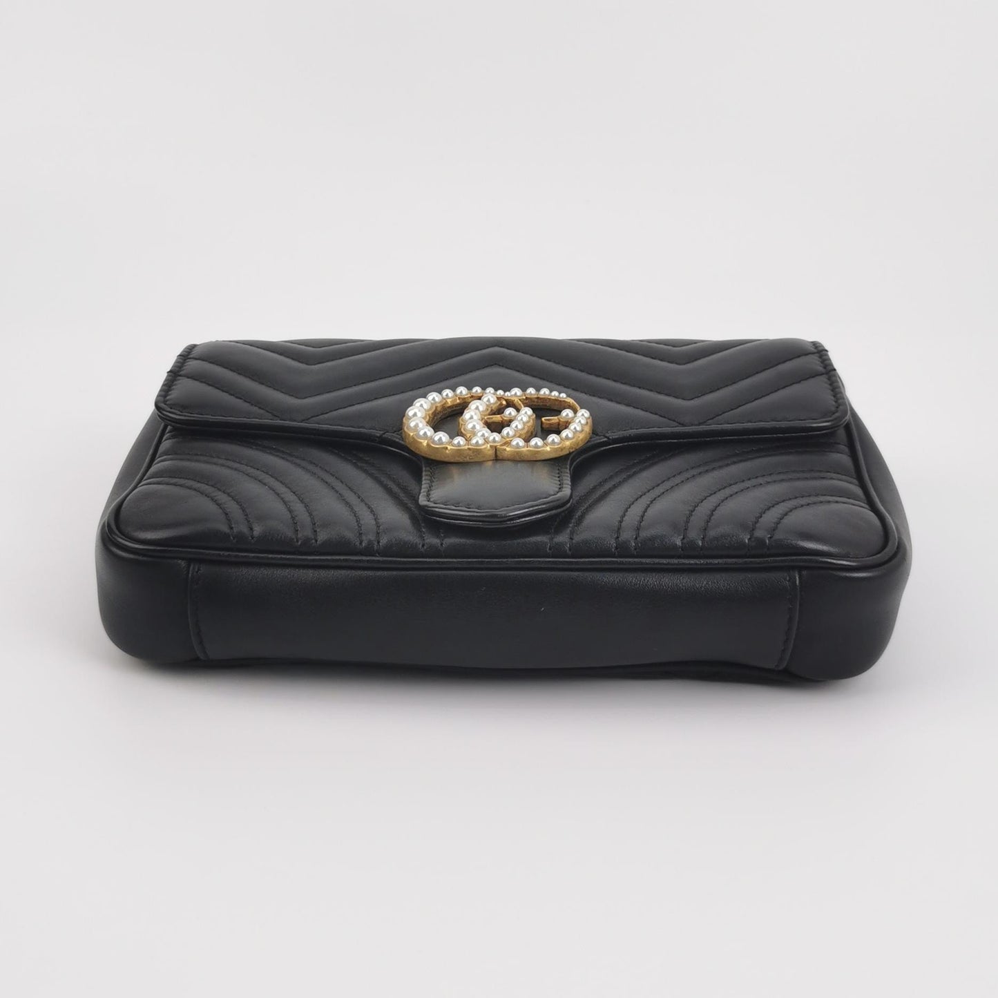 Gucci - GG Marmont - Leather - Black - (mini)