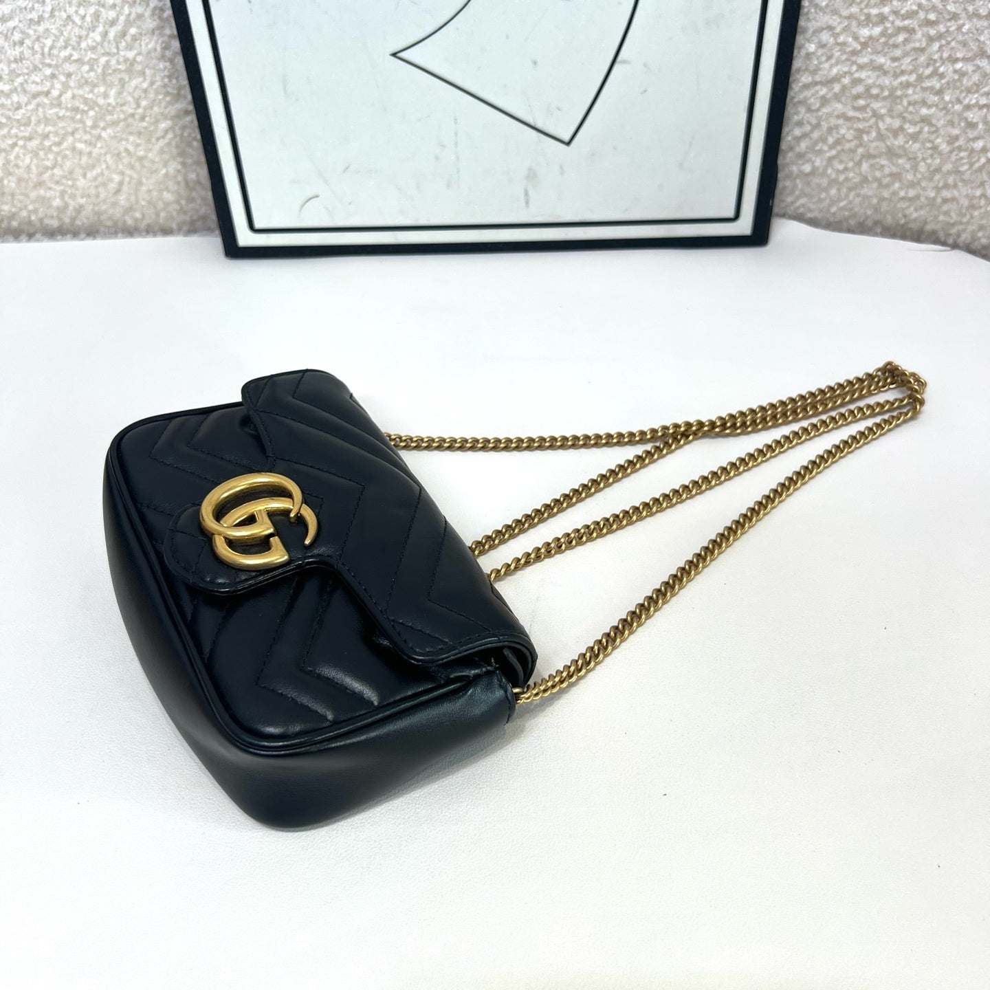 Gucci - GG Marmont - Leather - Black - (mini)