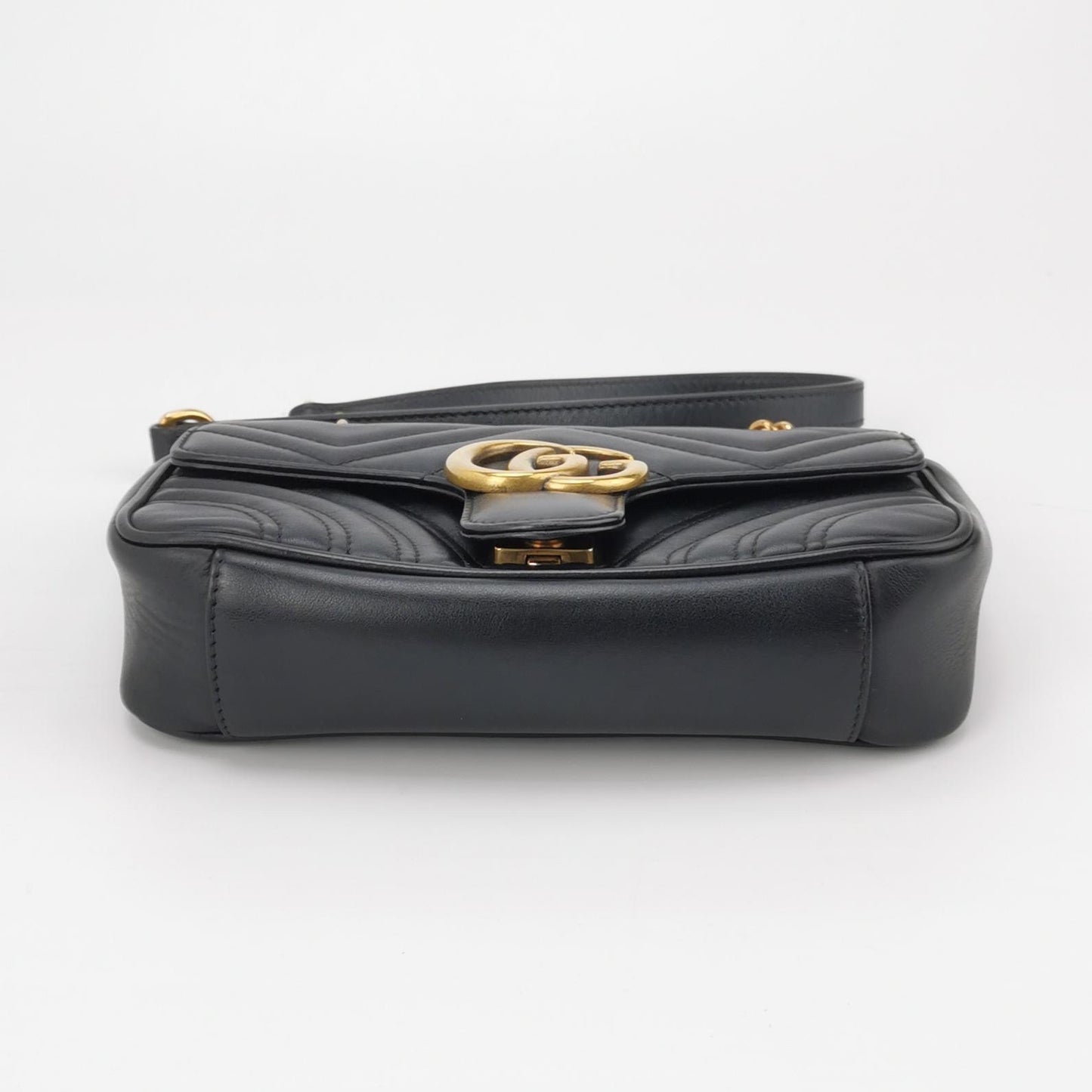 Gucci - GG Marmont - Leather - Black - (mini)