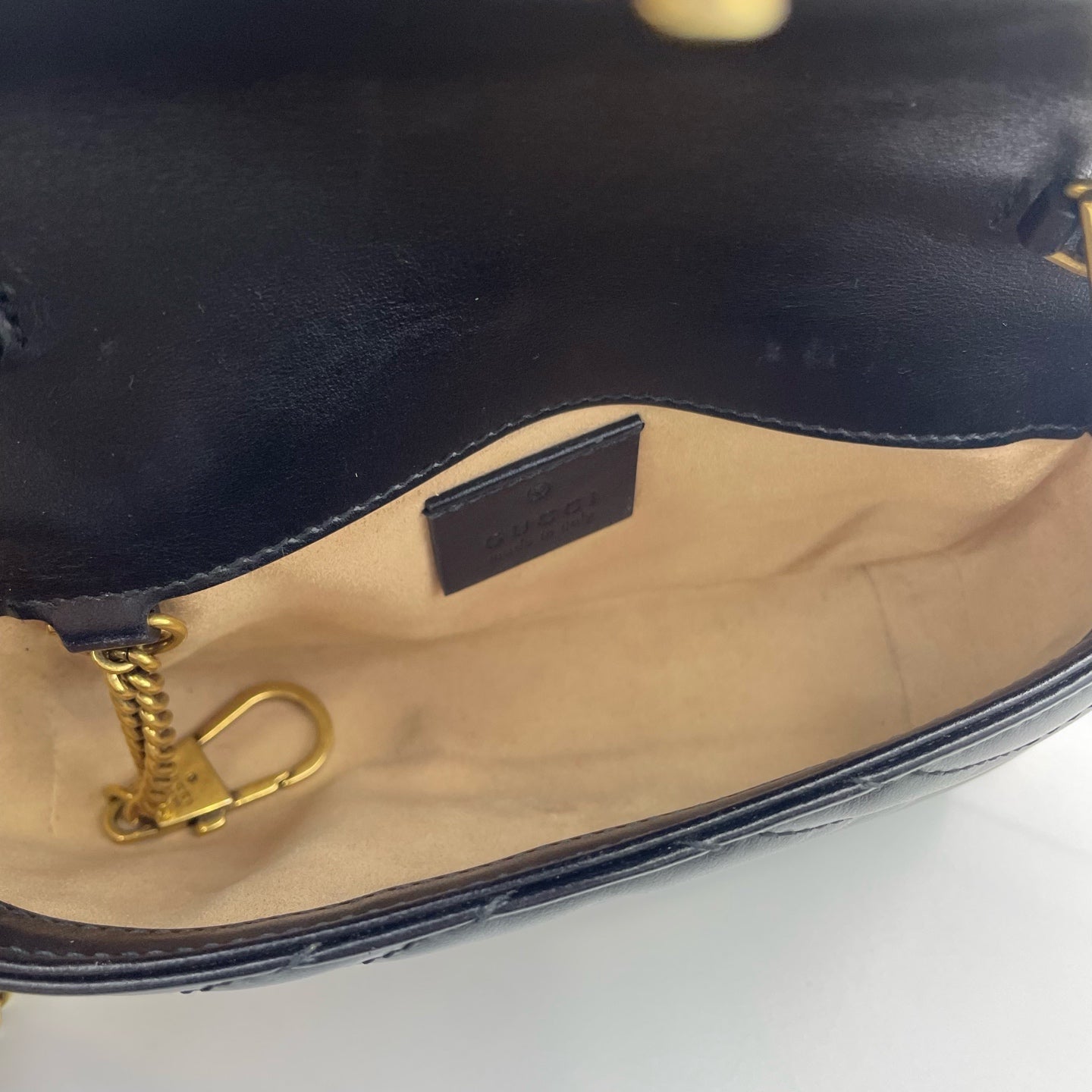 Gucci - GG Marmont - Leather - Black - (mini)