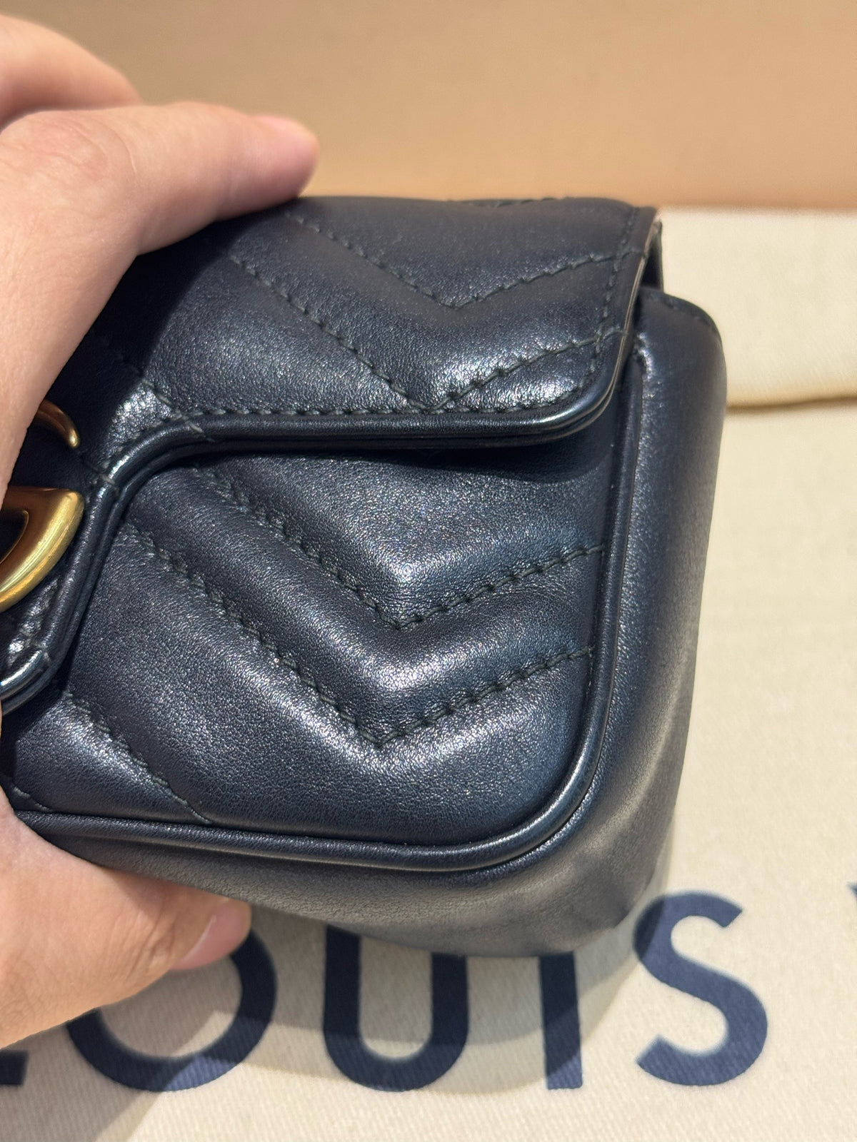 Gucci - GG Marmont - Leather - Black - (mini)
