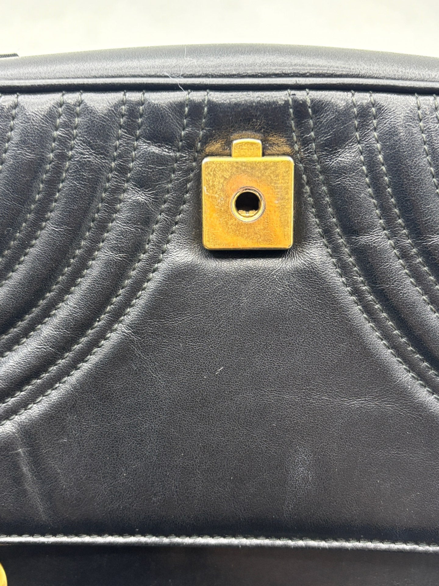 Gucci - GG Marmont - Leather - Black - (Mini)