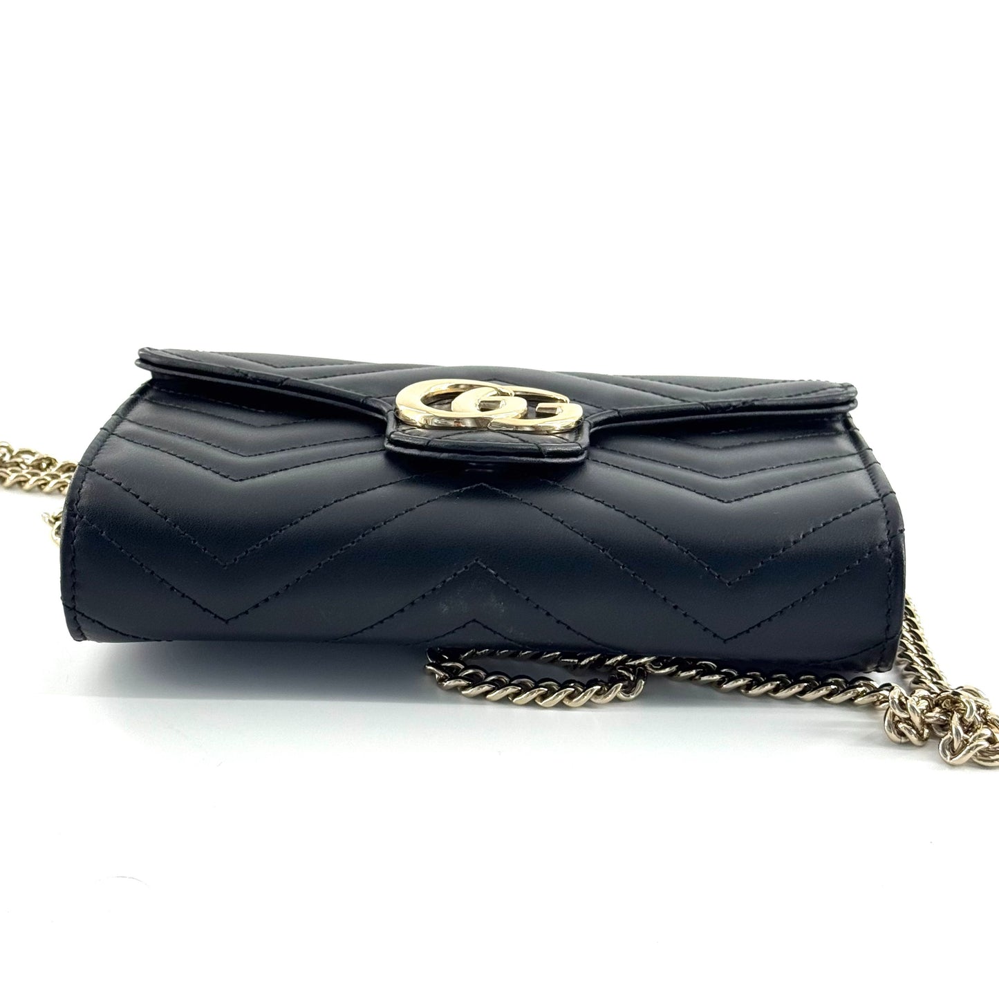 Gucci - GG Marmont - Leather - Black - (mini)