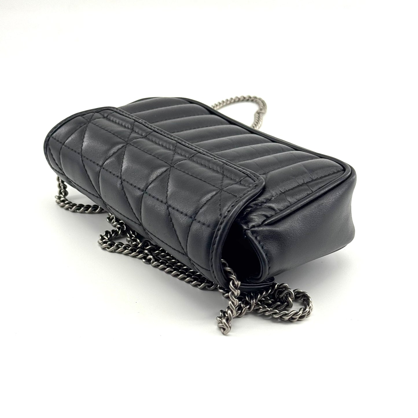 Gucci - GG Marmont - Leather - Black - (mini)