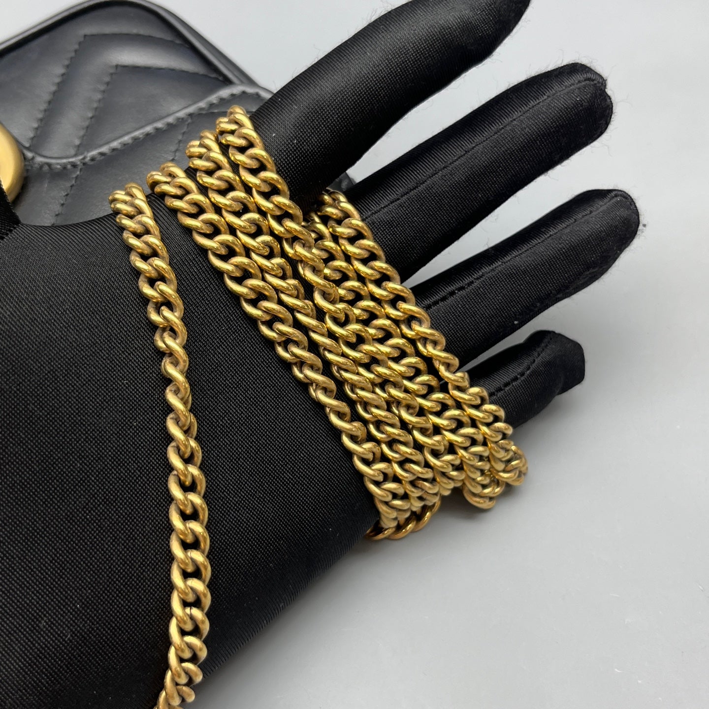 Gucci - GG Marmont - Leather - Black - (Mini)