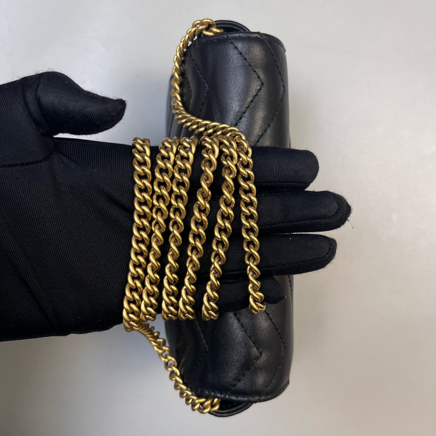 Gucci - GG Marmont - Leather - Black - (mini)