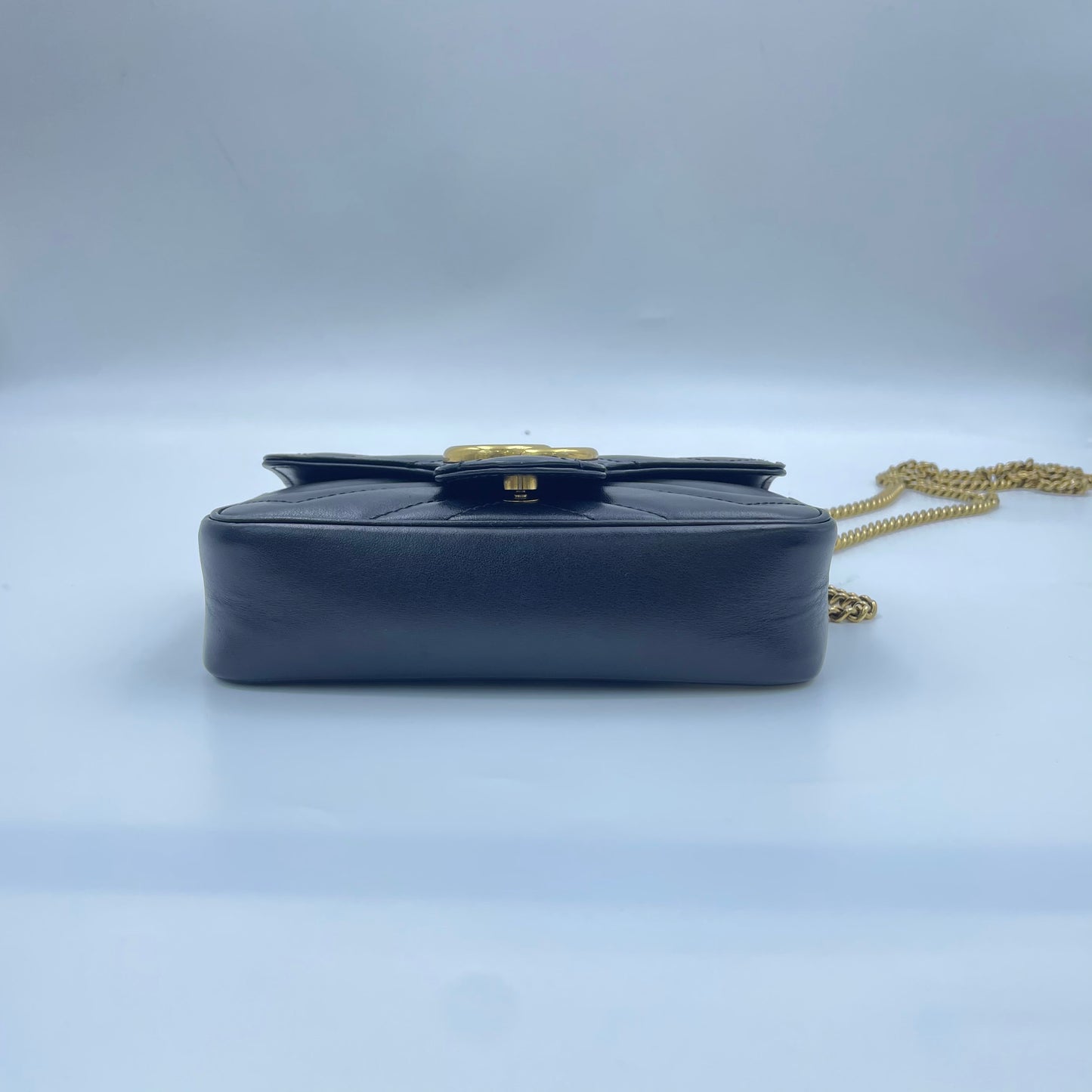 Gucci - GG Marmont - Leather - Black - (mini)