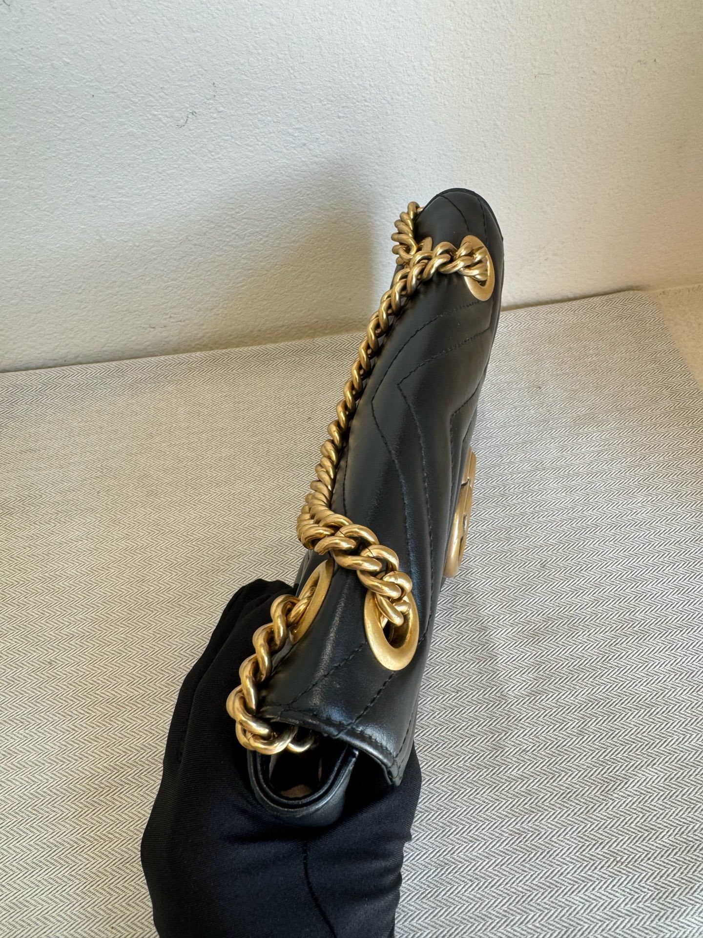 Gucci - GG Marmont - Leather - Black - (mini)