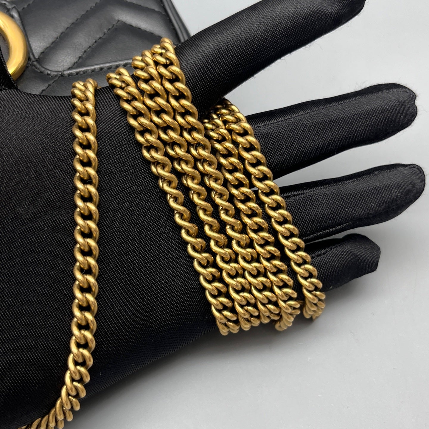 Gucci - GG Marmont - Leather - Black - (mini)