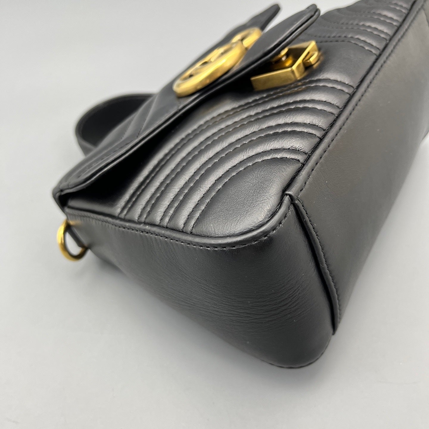 Gucci - GG Marmont - Leather - Black - (mini)