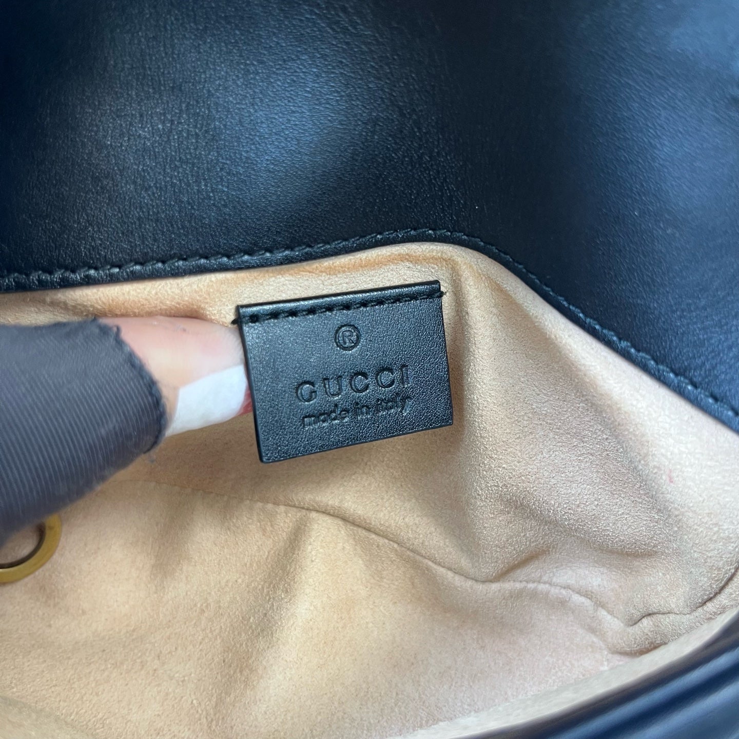 Gucci - GG Marmont - Leather - Black - (mini)