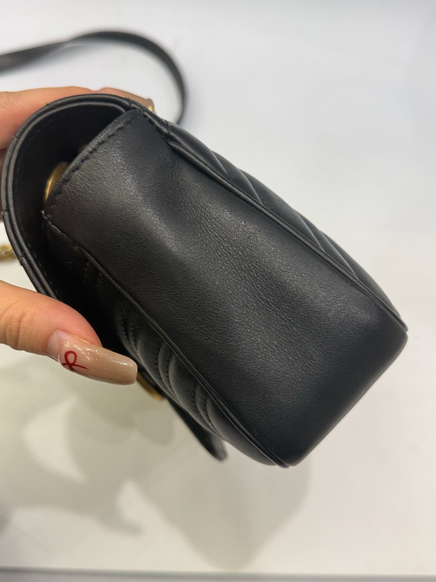 Gucci - GG Marmont - Leather - Black - (mini)