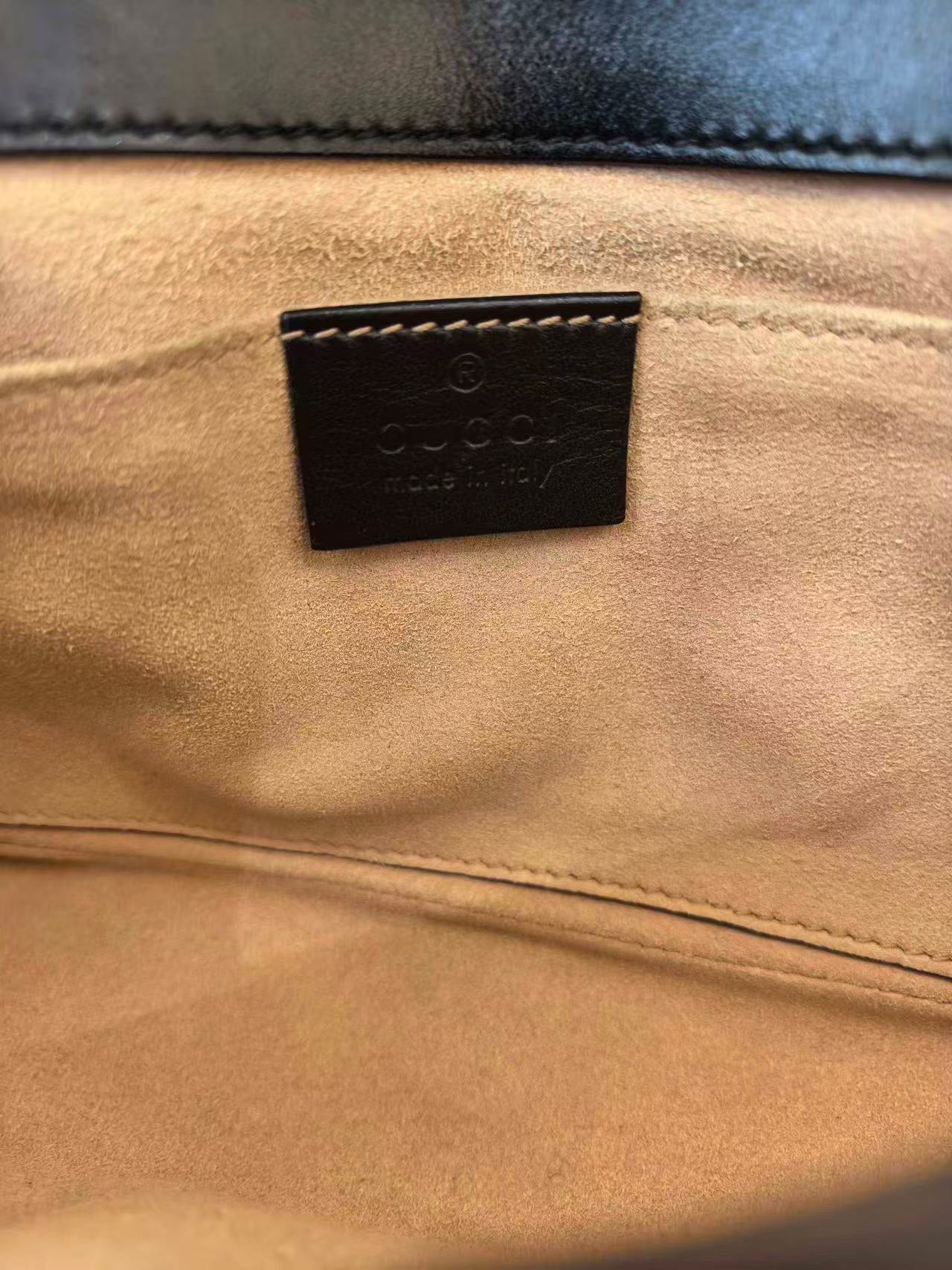 Gucci - GG Marmont - Leather - Black - (mini)