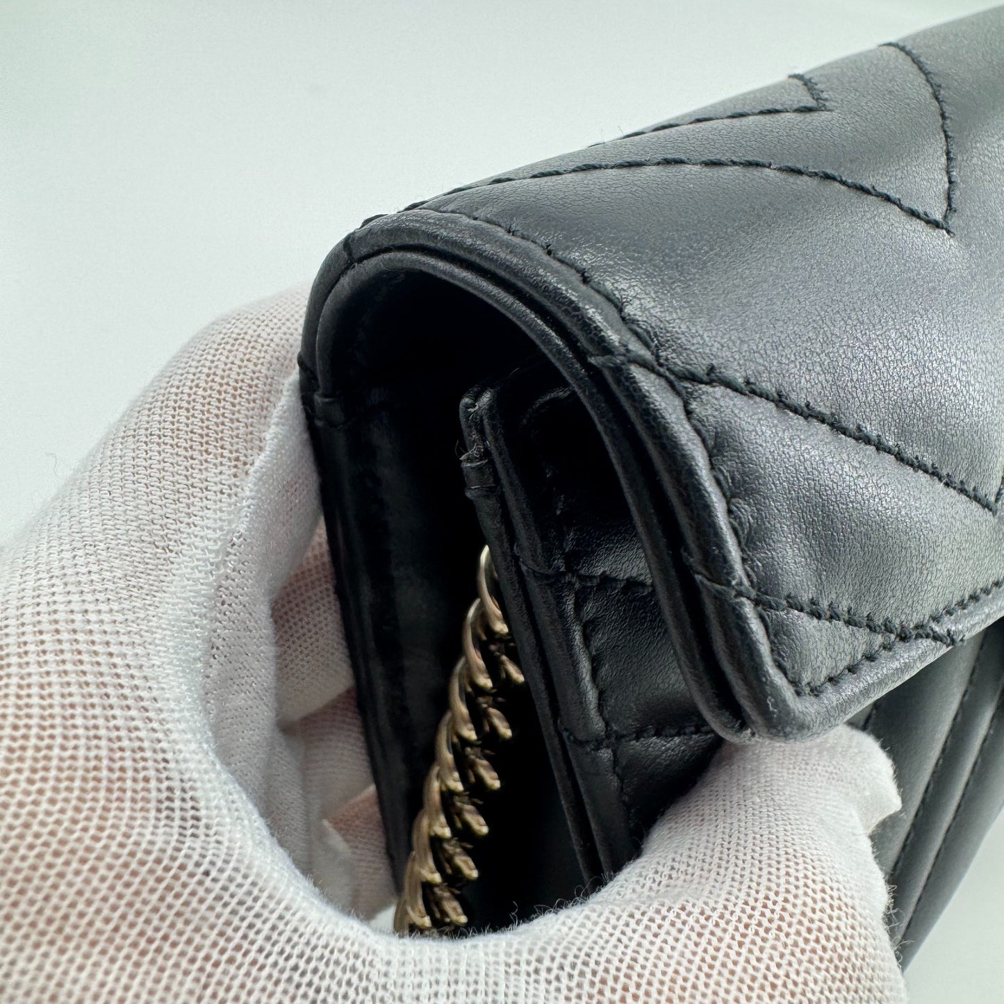 Gucci - GG Marmont - Leather - Black - (mini)