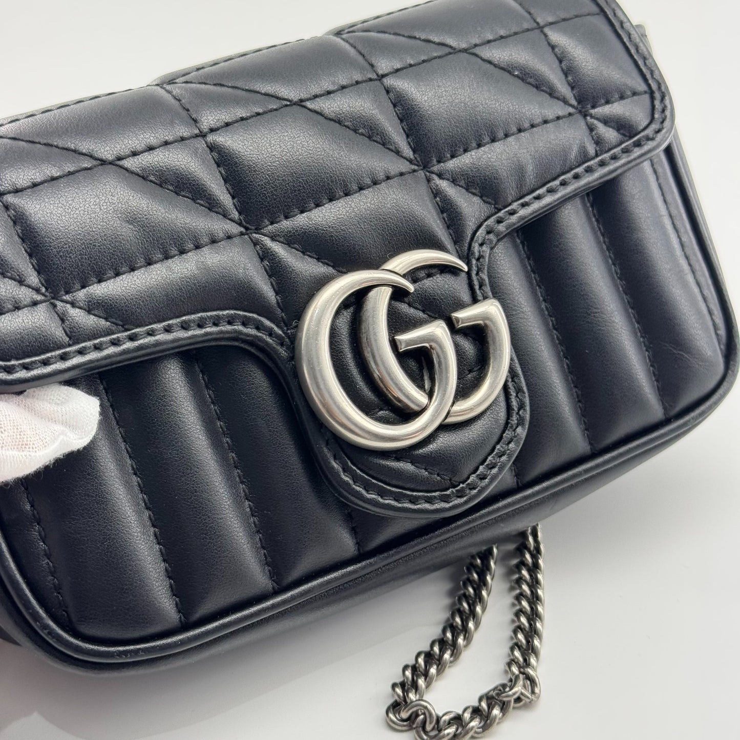 Gucci - GG Marmont - Leather - Black - (mini)