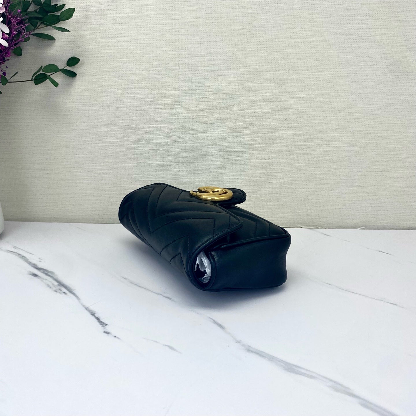 Gucci - GG Marmont - Leather - Black - (mini)