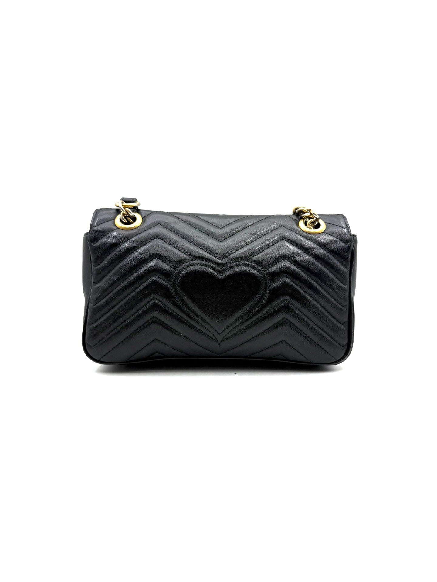 Gucci - GG Marmont - Leather - Black - (Mini)