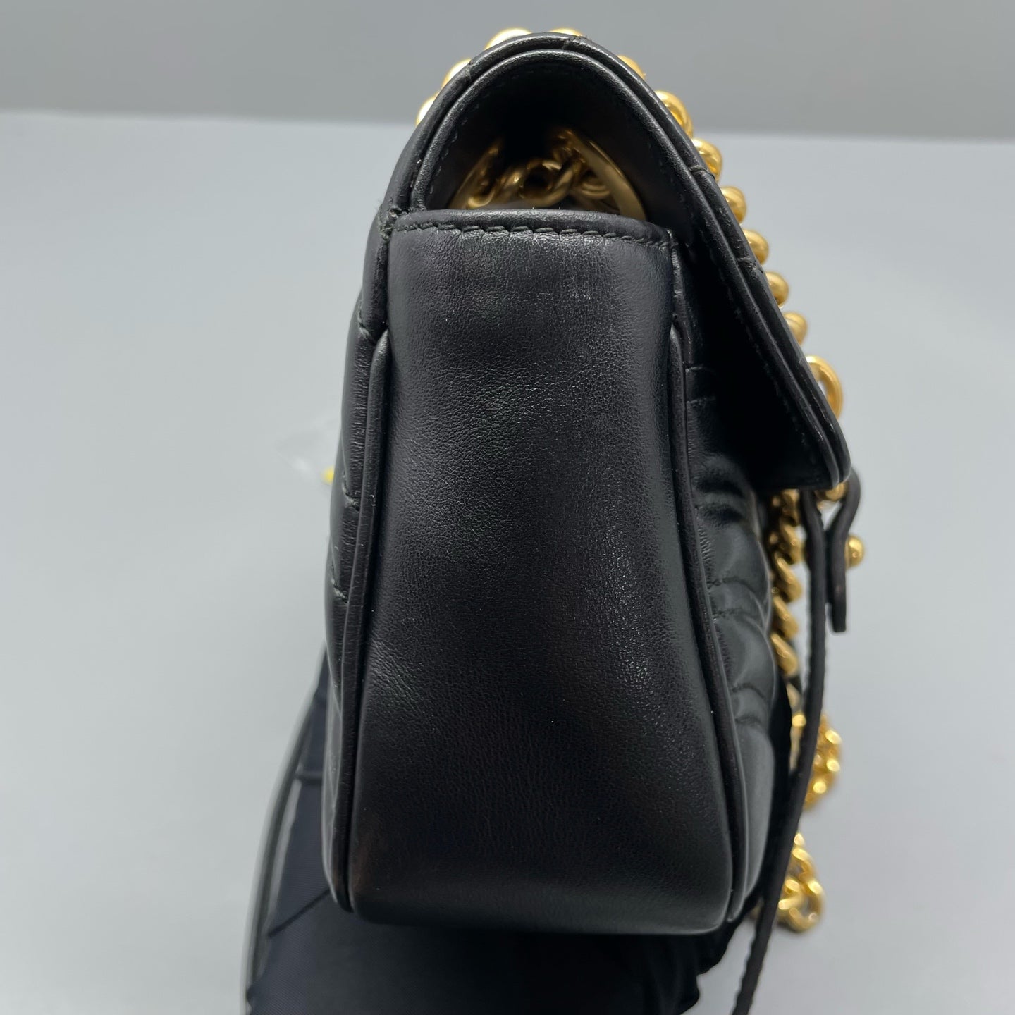 Gucci - GG Marmont - Leather - Black - (mini)