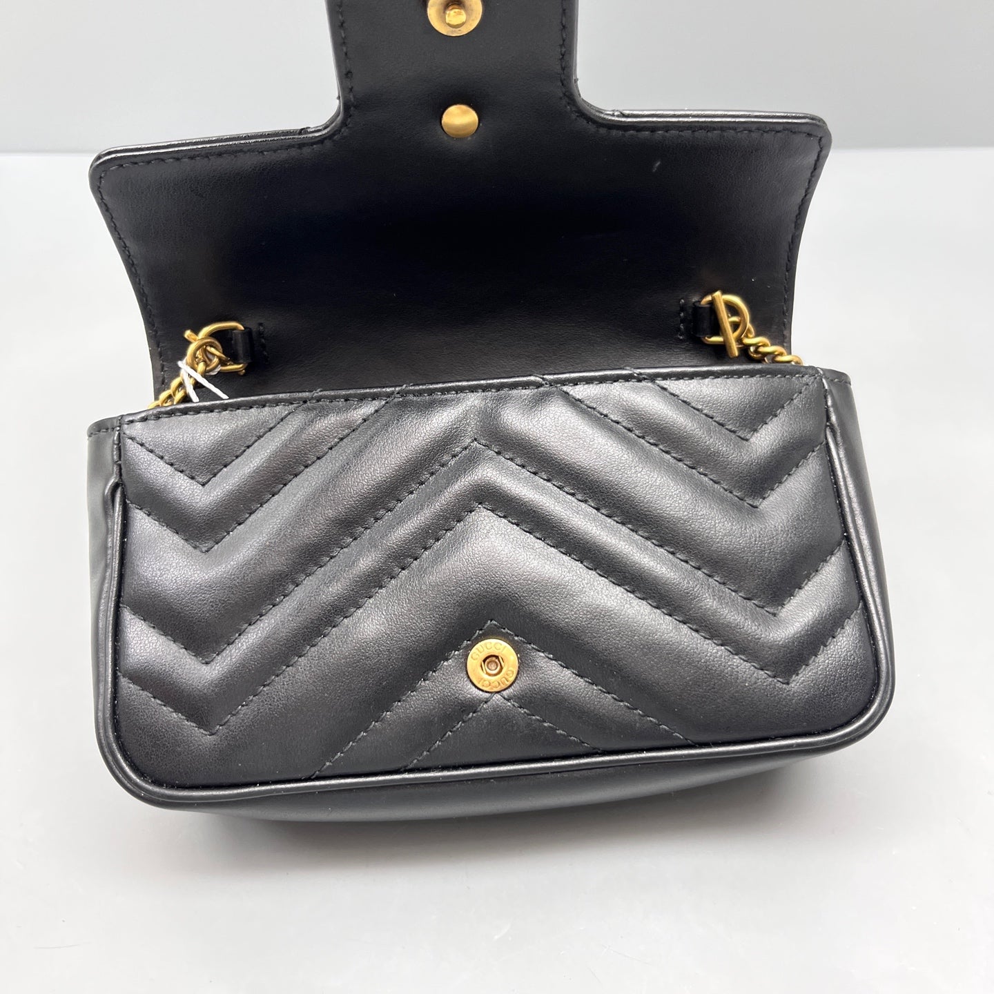 Gucci - GG Marmont - Leather - Black - (mini)