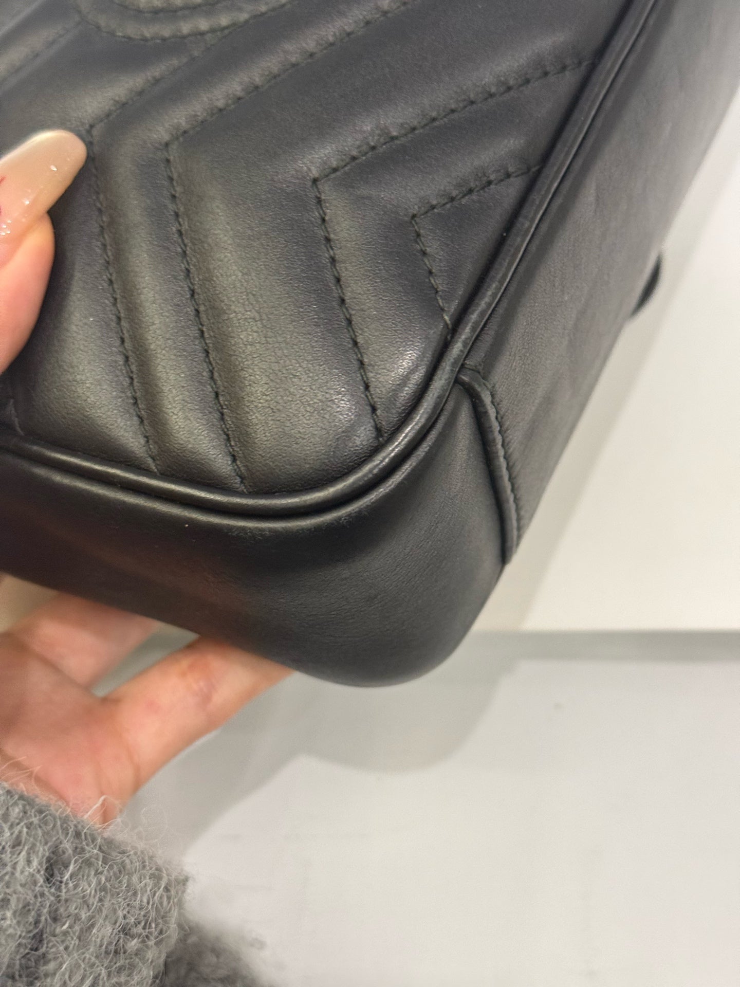 Gucci - GG Marmont - Leather - Black - (mini)