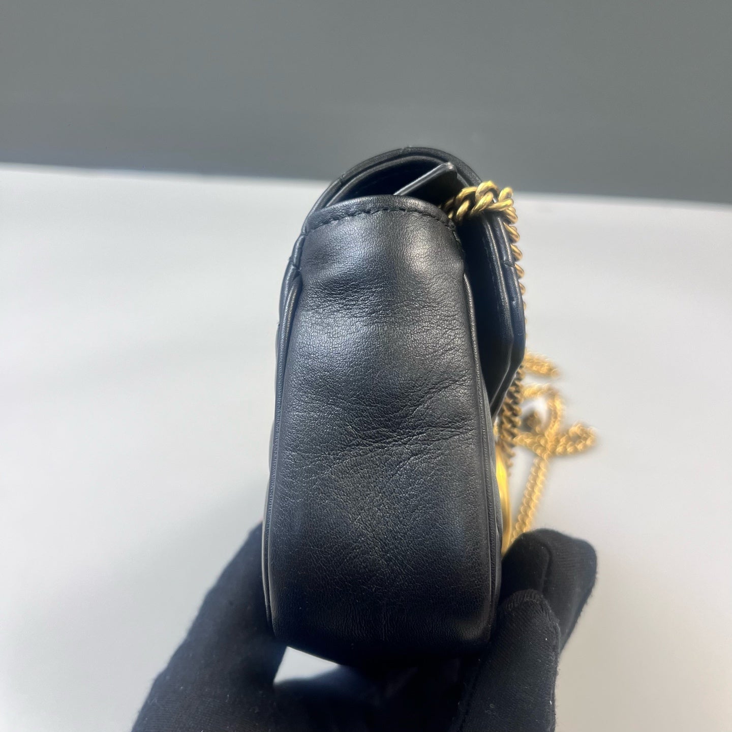Gucci - GG Marmont - Leather - Black - (mini)