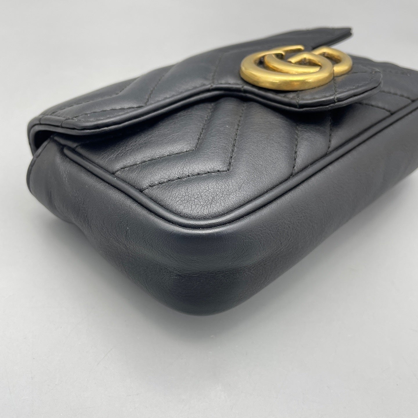 Gucci - GG Marmont - Leather - Black - (mini)
