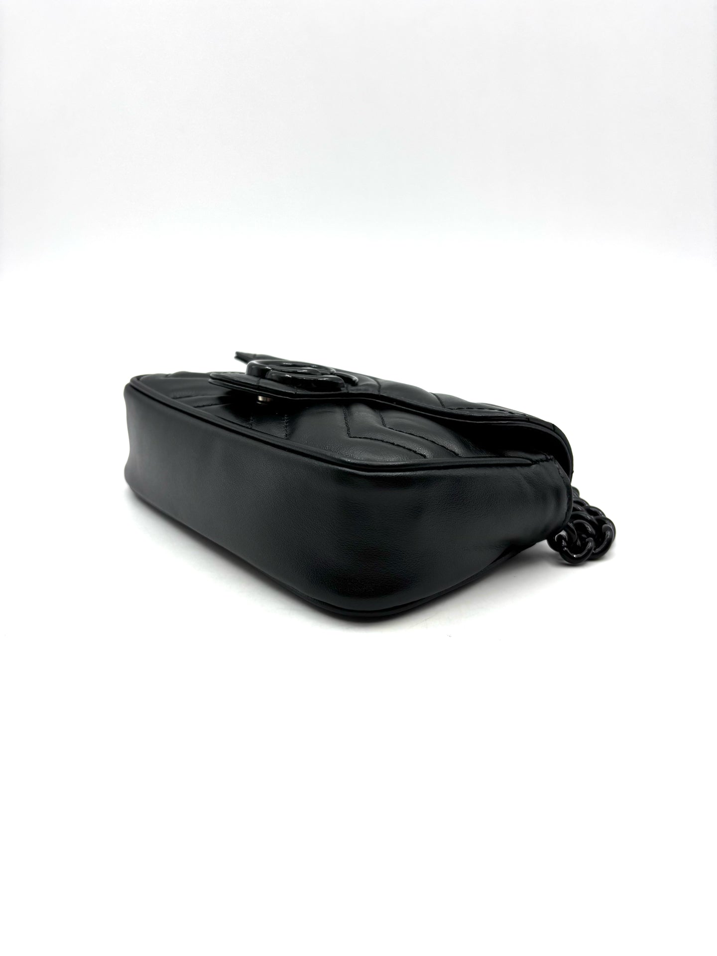 Gucci - GG Marmont - Leather - Black - (mini)