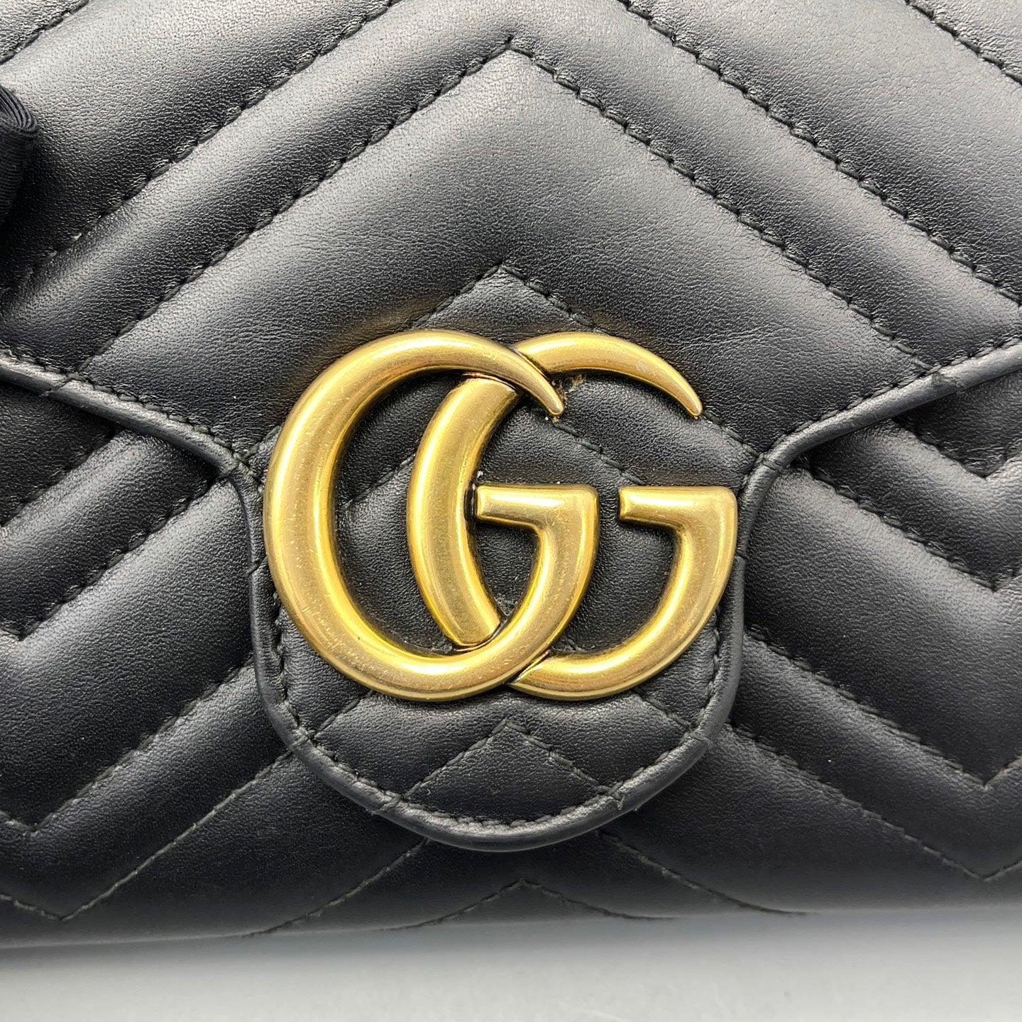 Gucci - GG Marmont - Leather - Black - (mini)