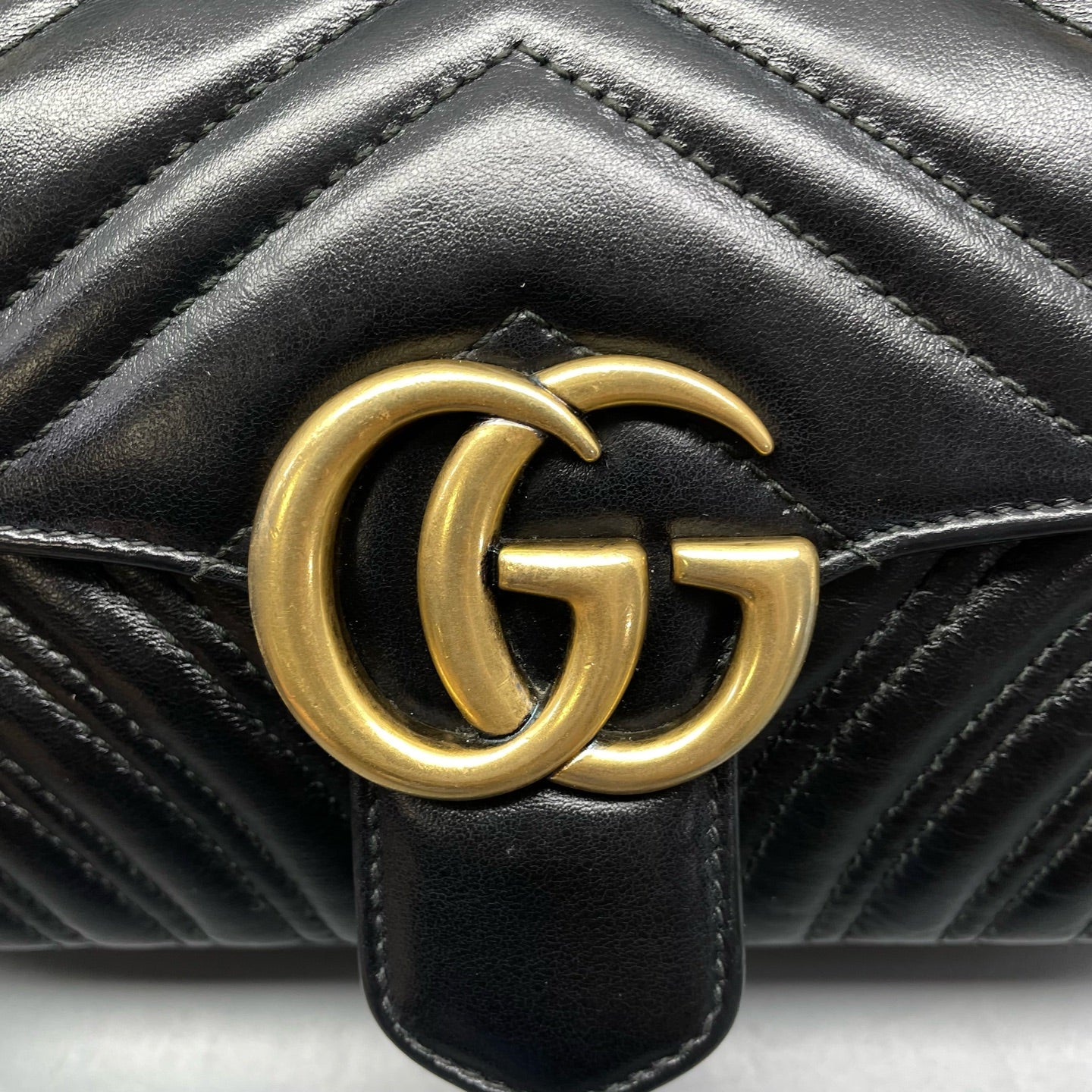 Gucci - GG Marmont - Leather - Black - (mini)