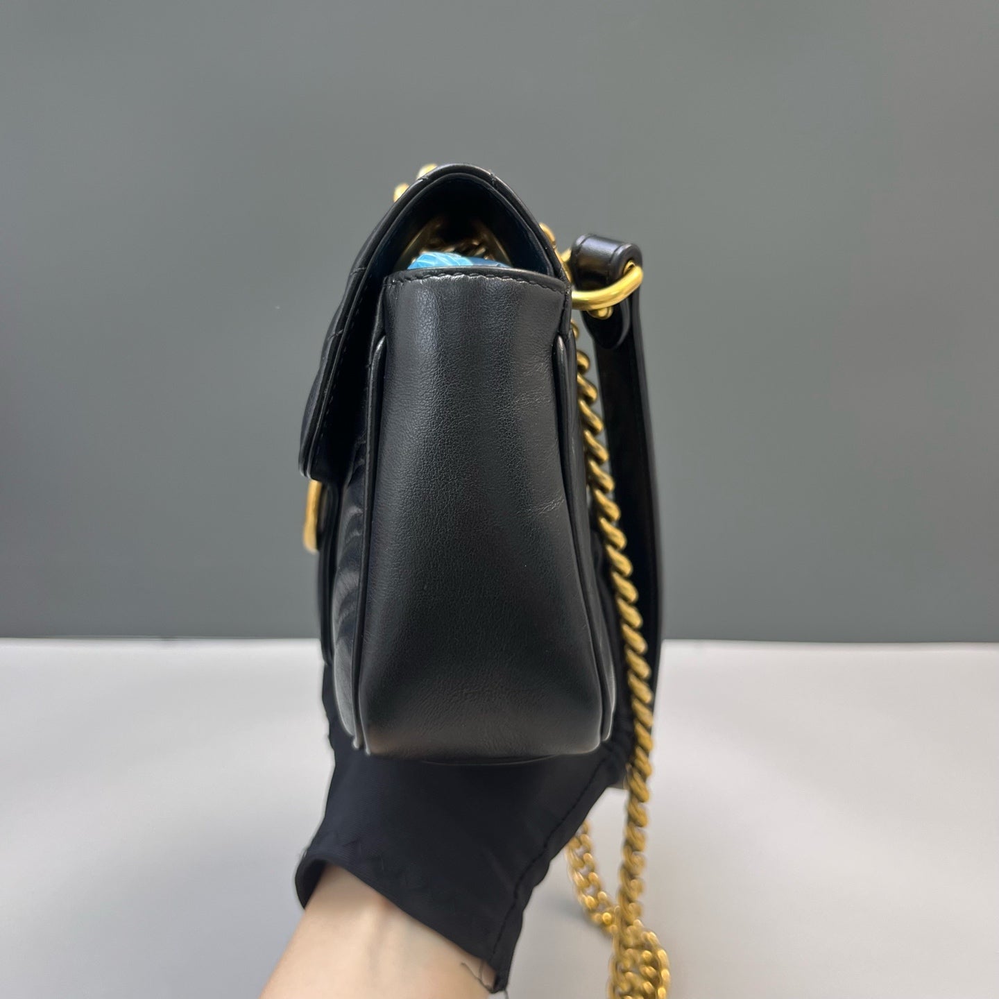 Gucci - GG Marmont - Leather - Black - (mini)