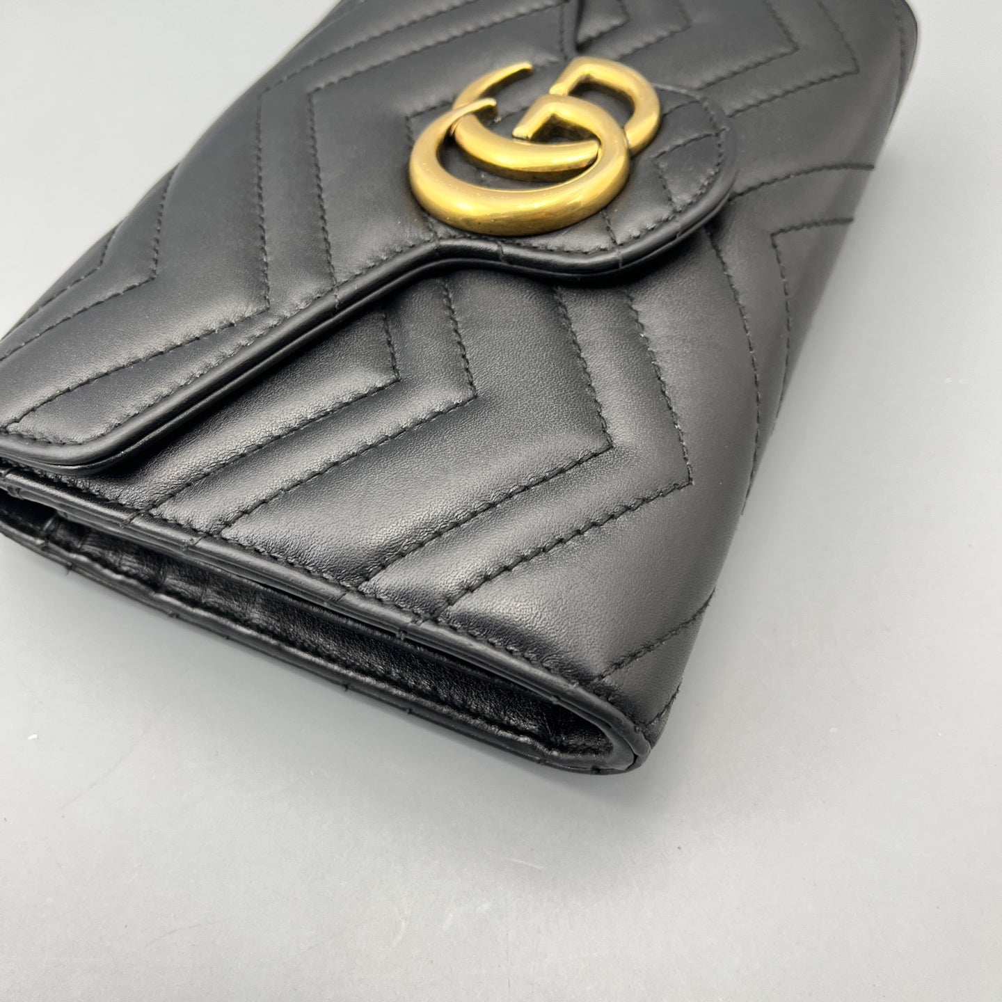 Gucci - GG Marmont - Leather - Black - (mini)