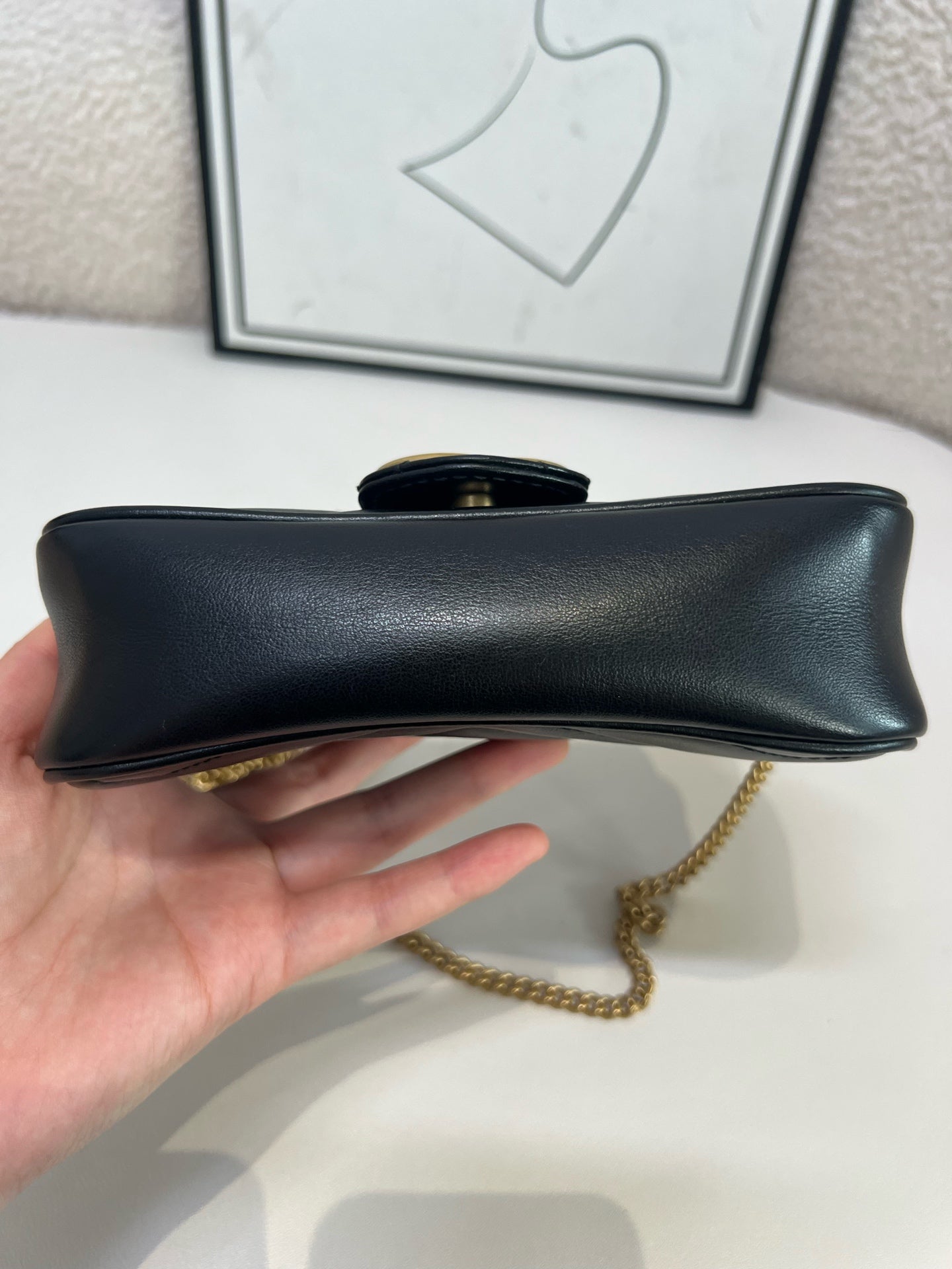 Gucci - GG Marmont - Leather - Black - (mini)