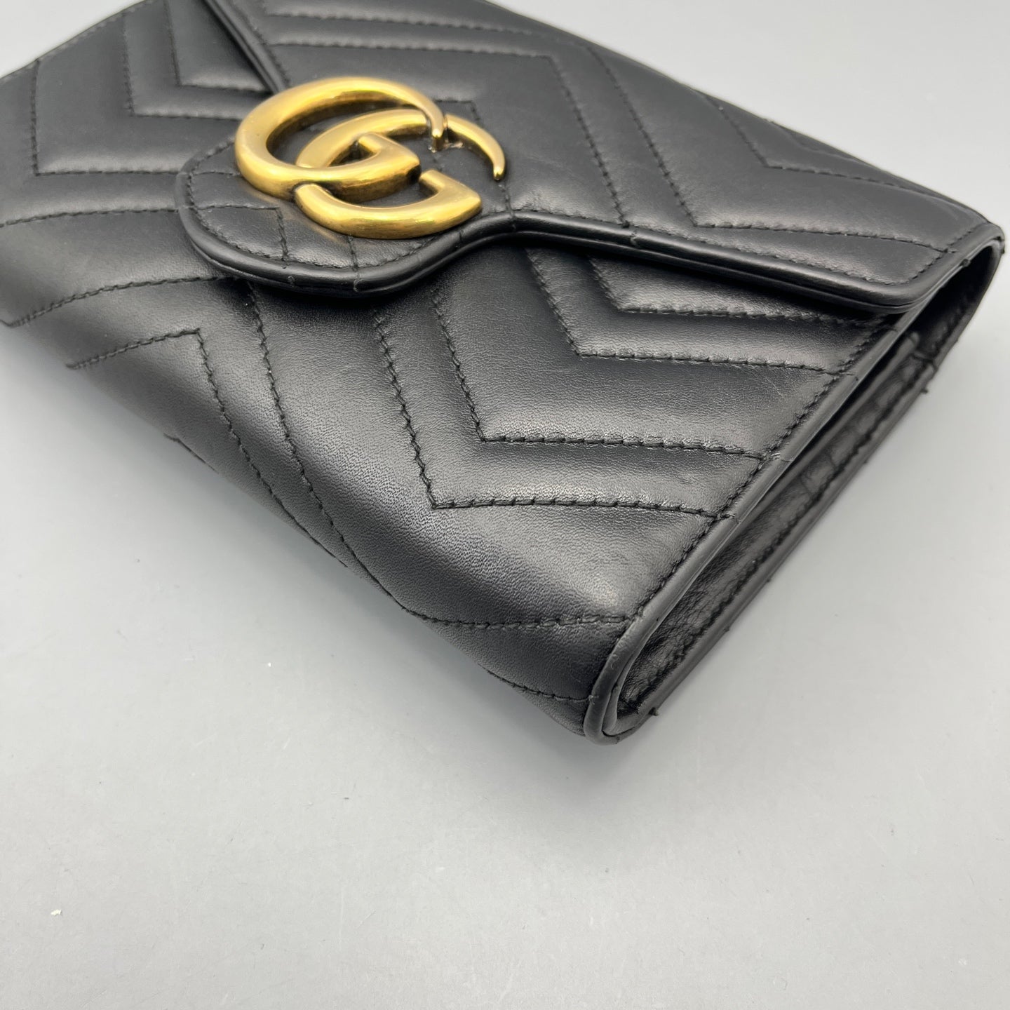 Gucci - GG Marmont - Leather - Black - (mini)