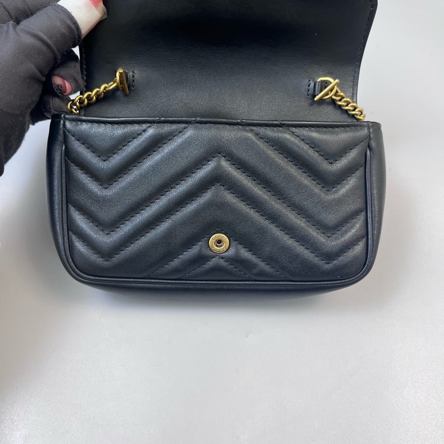 Gucci - GG Marmont - Leather - Black - (mini)