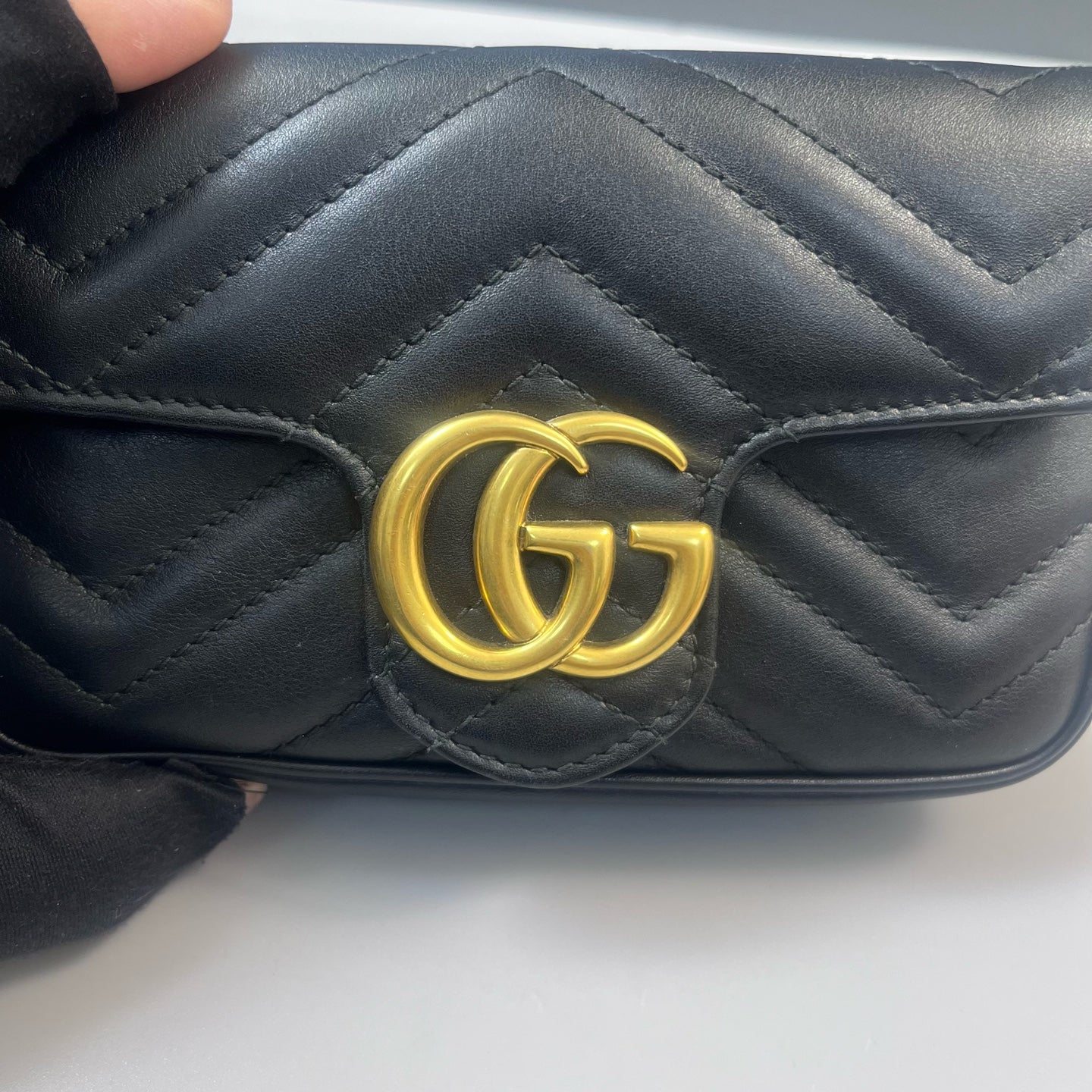 Gucci - GG Marmont - Leather - Black - (mini)