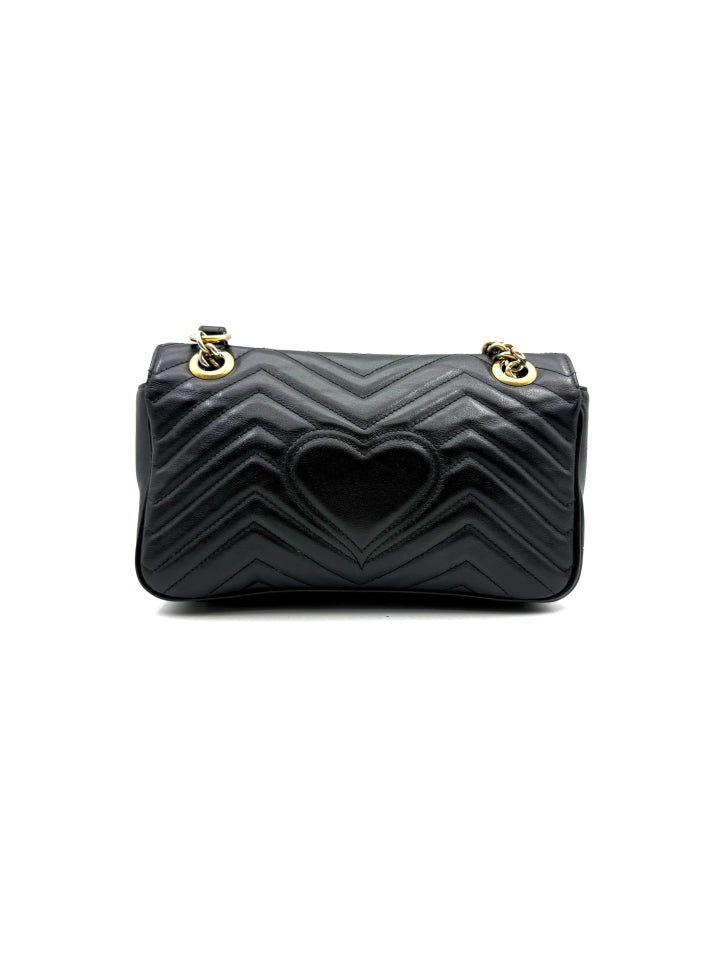 Gucci - GG Marmont - Leather - Black - (mini)