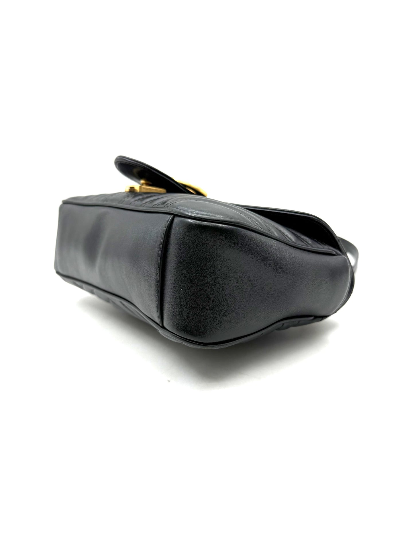 Gucci - GG Marmont - Leather - Black - (Mini)