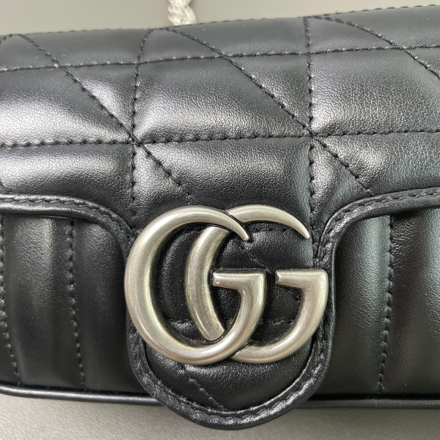Gucci - GG Marmont - Leather - Black - (mini)