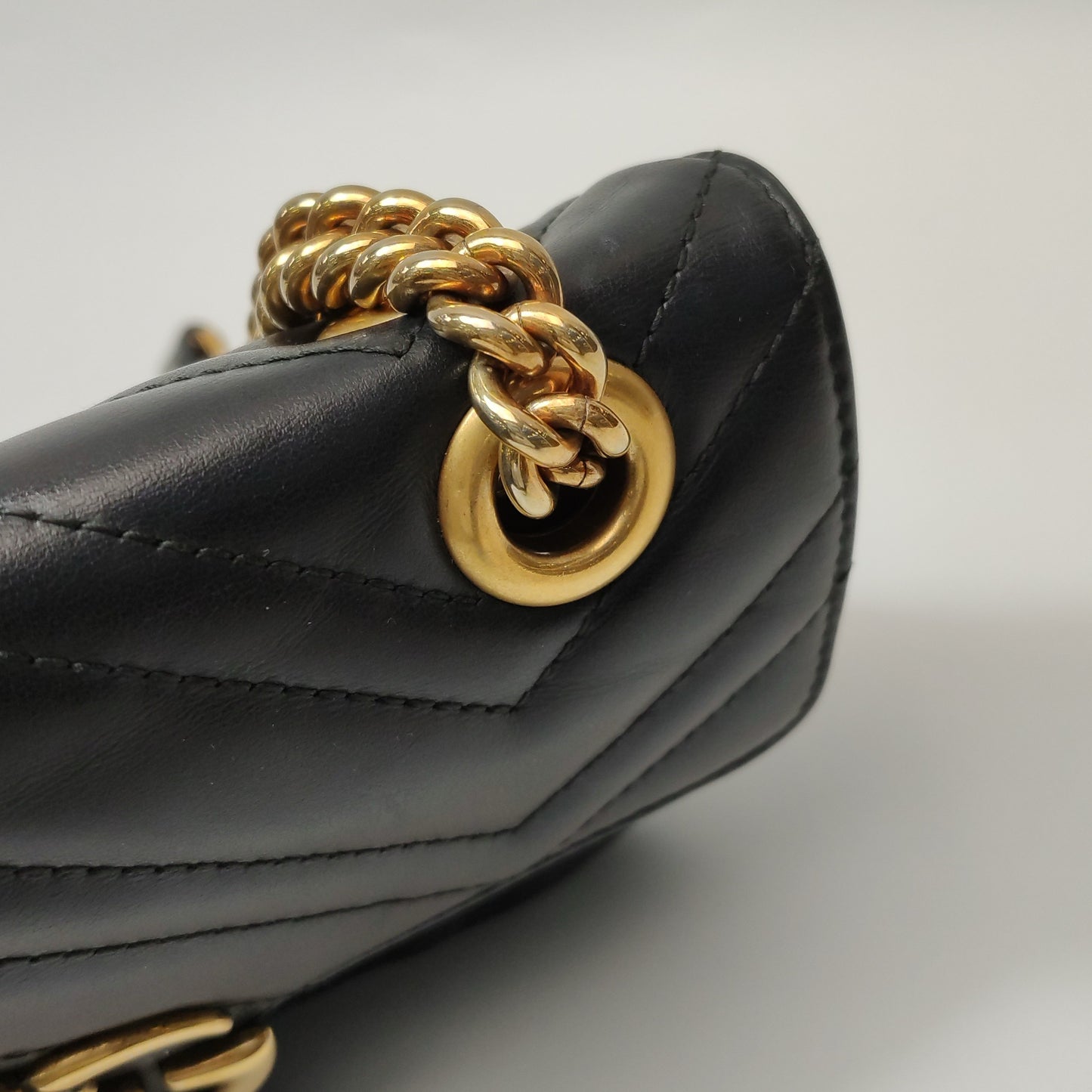 Gucci - GG Marmont - Leather - Black - (mini)