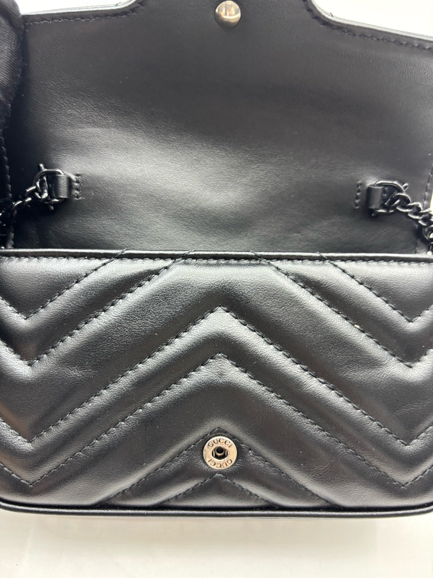 Gucci - GG Marmont - Leather - Black - (mini)