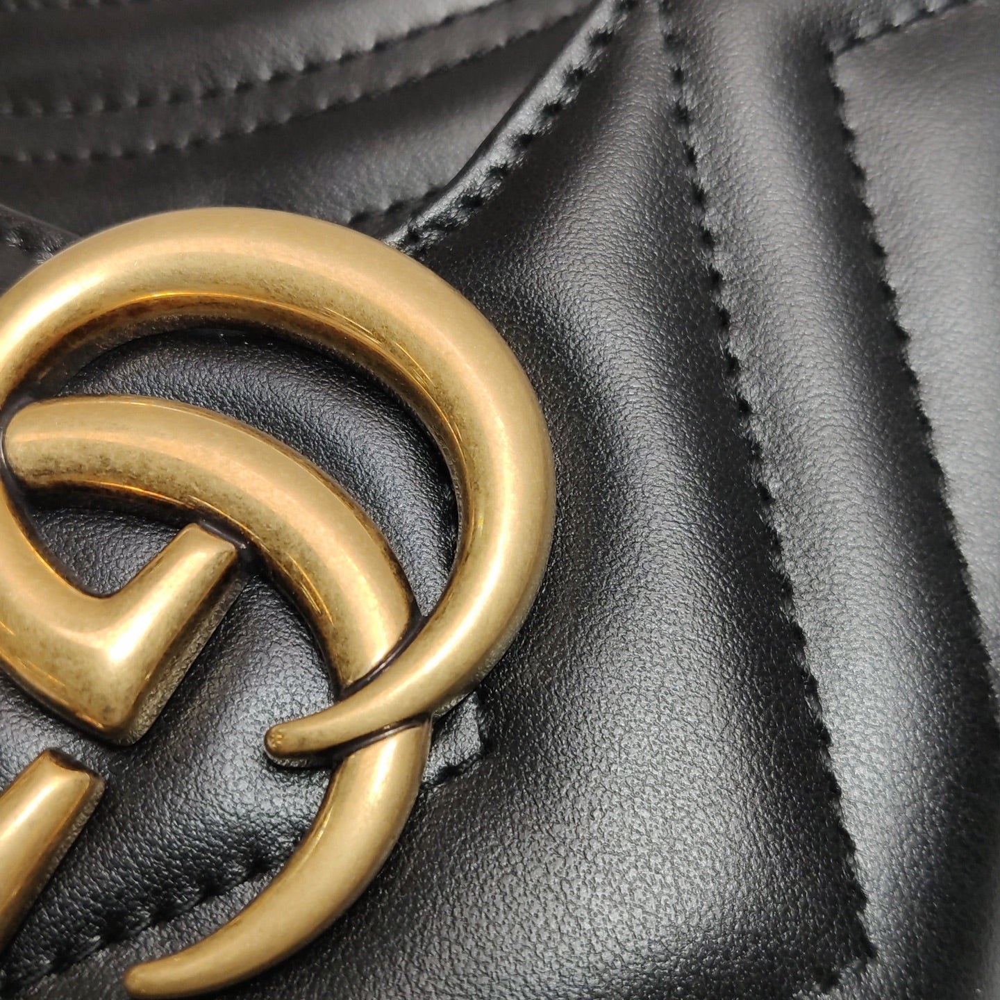 Gucci - GG Marmont - Leather - Black - (mini)