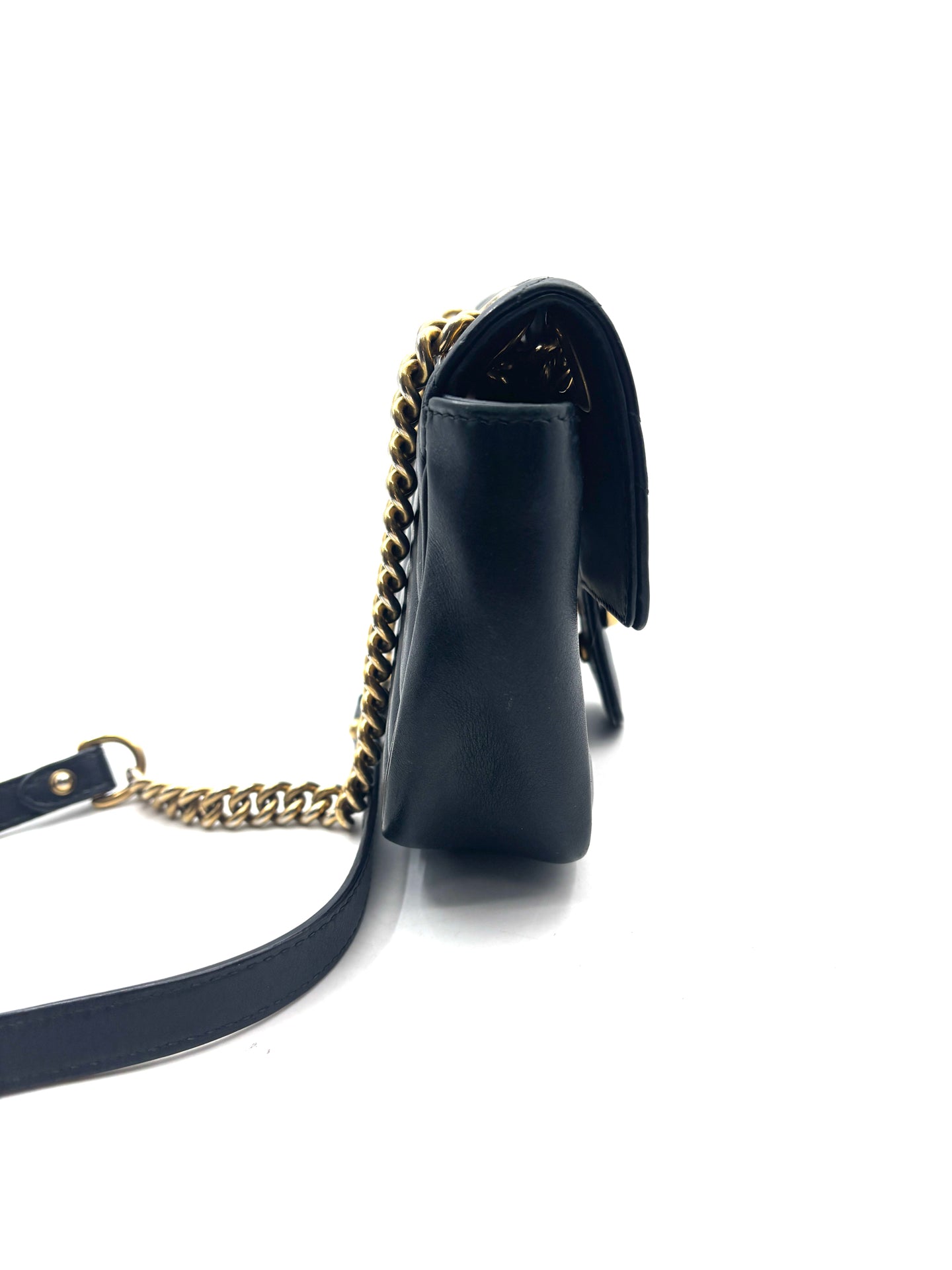 Gucci - GG Marmont - Leather - Black - (mini)