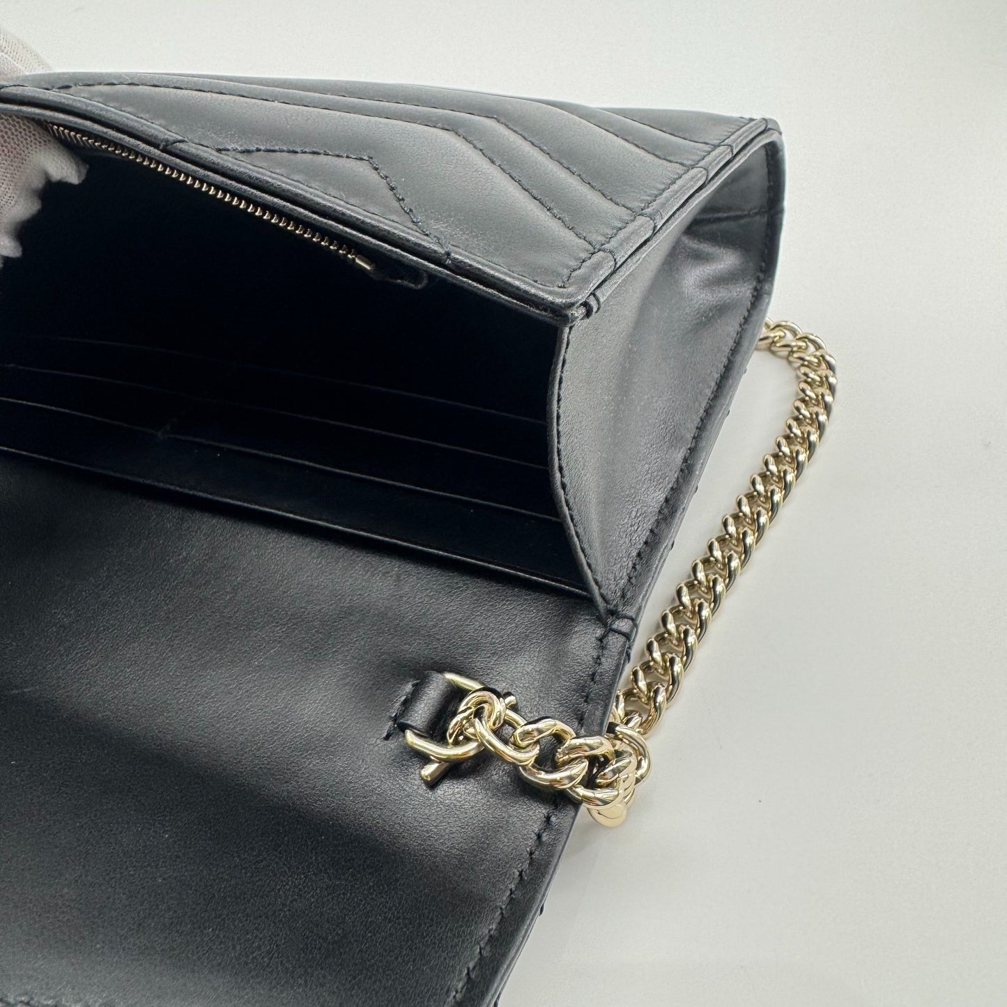 Gucci - GG Marmont - Leather - Black - (mini)