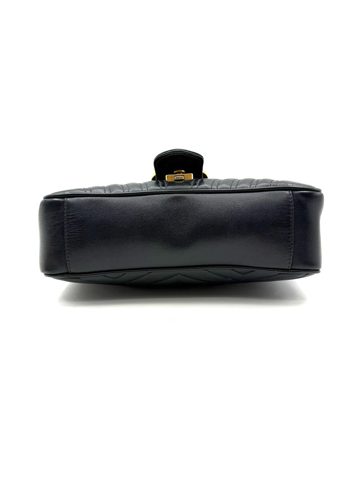 Gucci - GG Marmont - Leather - Black - (mini)
